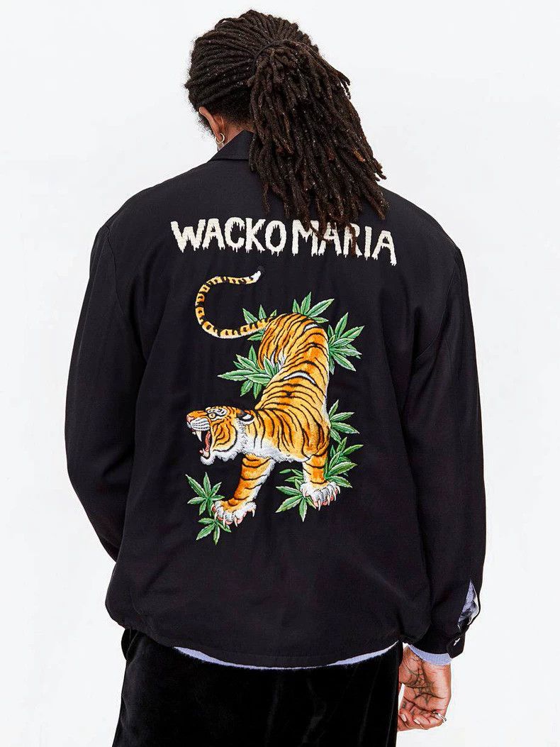 Wacko Maria Wacko Maria Tim Lehi Tiger Embroidered Jacket - dmc Size US XL / EU 56 / 4 - 1 Thumbnail