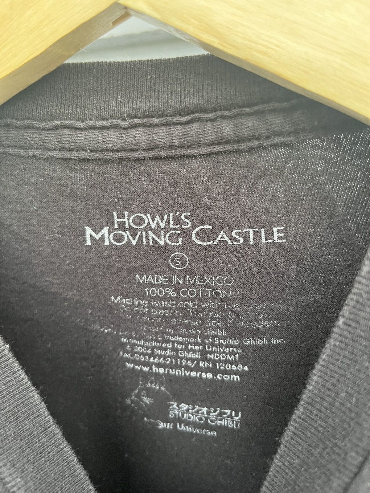 Anime Studio Ghibli Howl’s Moving Castle Trio Anima Tees Size US S / EU 44-46 / 1 - 3 Thumbnail