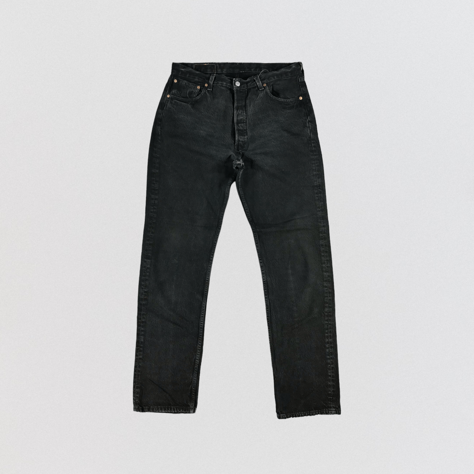 Levi's × Vintage 90s Vintage Levis 501 Ripped Jeans-JM2337 Size US 36 / EU 52 - 1 Thumbnail