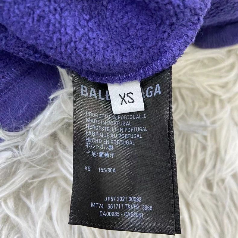 Balenciaga Balenciaga Blue Green Cola Wave Hoodie 2502-Nextarrow Size US XS / EU 42 / 0 - 4 Thumbnail