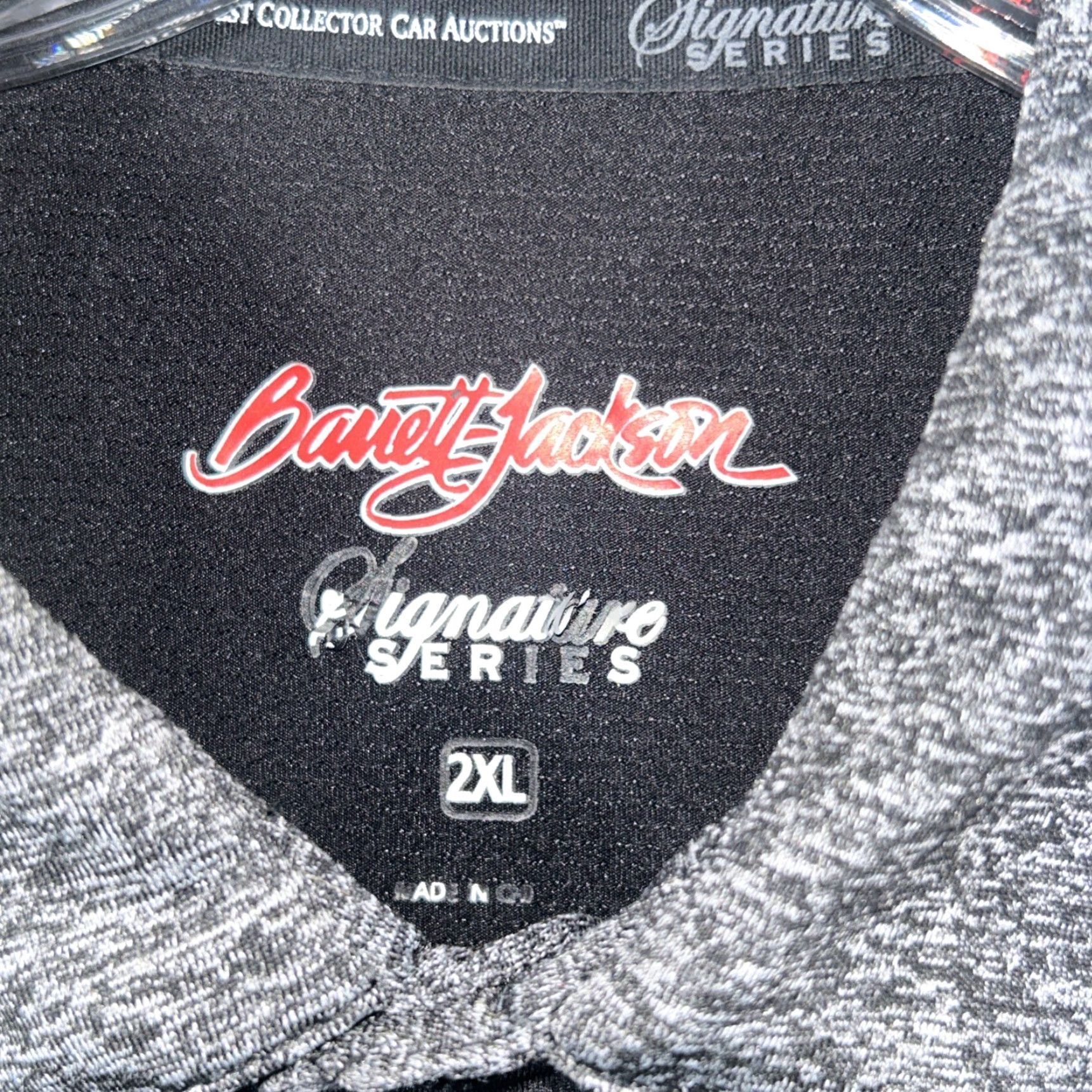 Vintage Barrett-Jackson Mens Signature Series Short Sleeve Polo Shirt 2XL Size US XXL / EU 58 / 5 - 3 Thumbnail