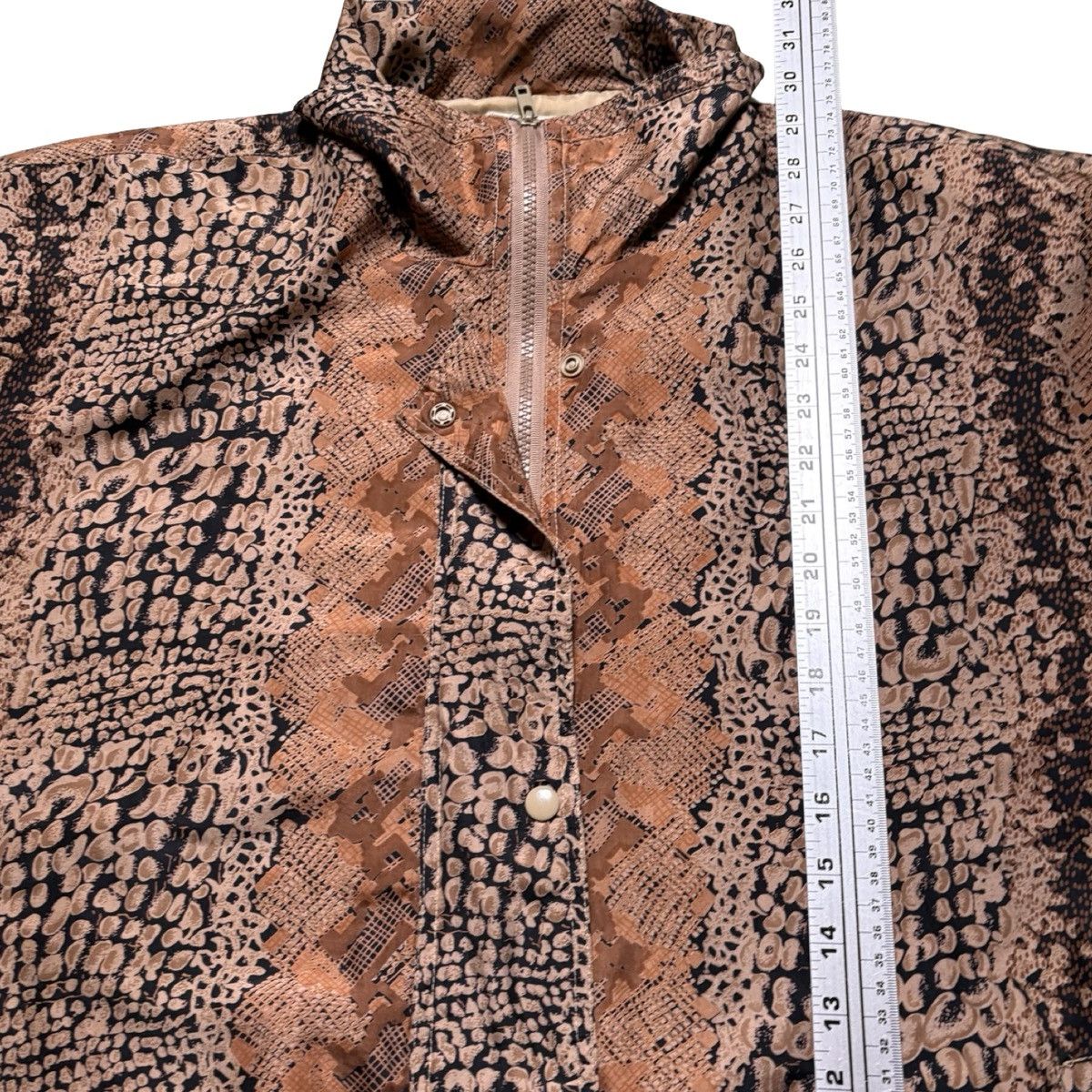 Other Vintage Details Sportswear Jacket Womens 2X Silk Zip Bomber Size XXL / US 16-18 / IT 52-54 - 5 Thumbnail