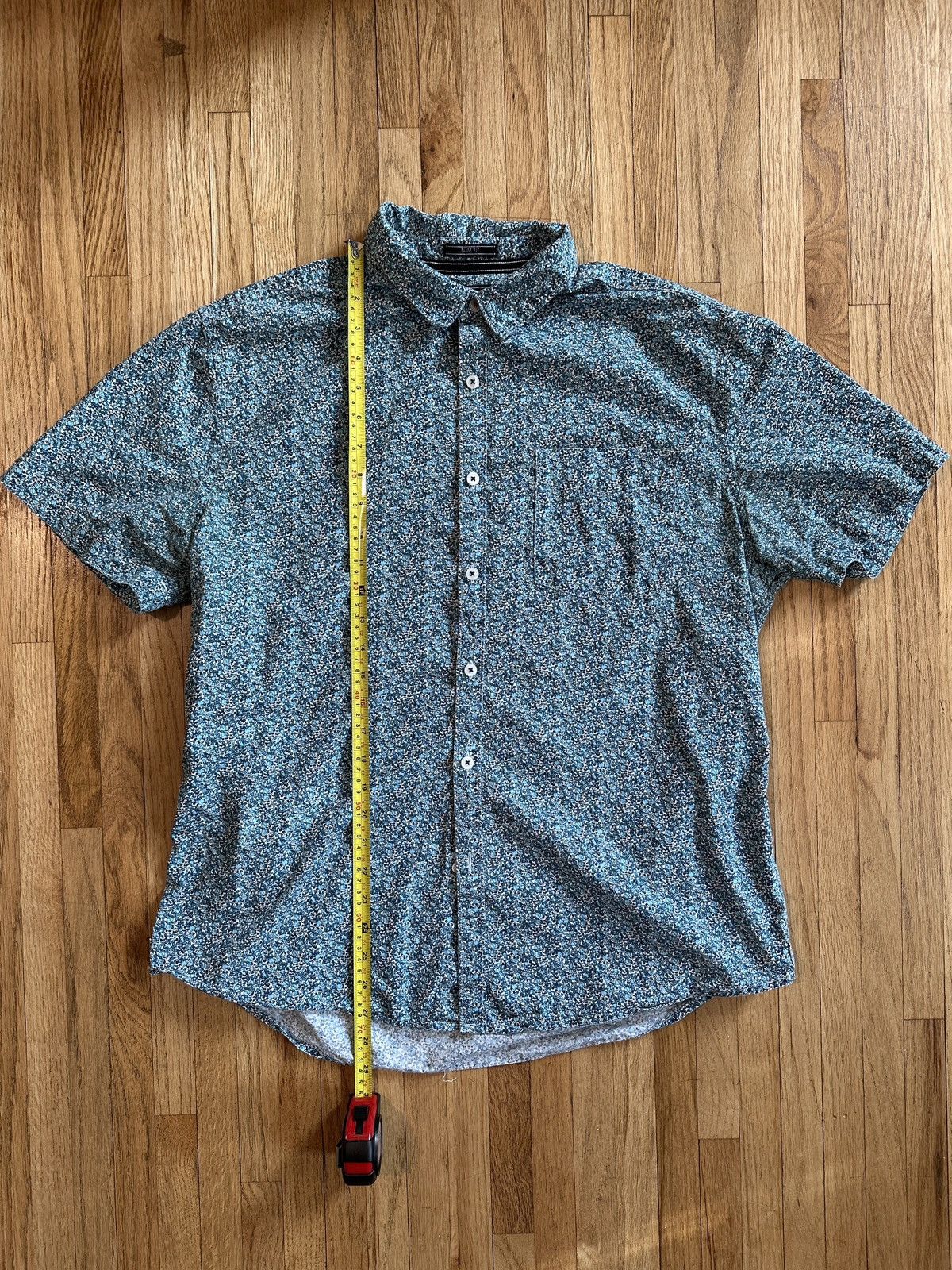 Other Blue Floral Print Slim Fit Cactus Button Down Size XL Size US XL / EU 56 / 4 - 3 Thumbnail