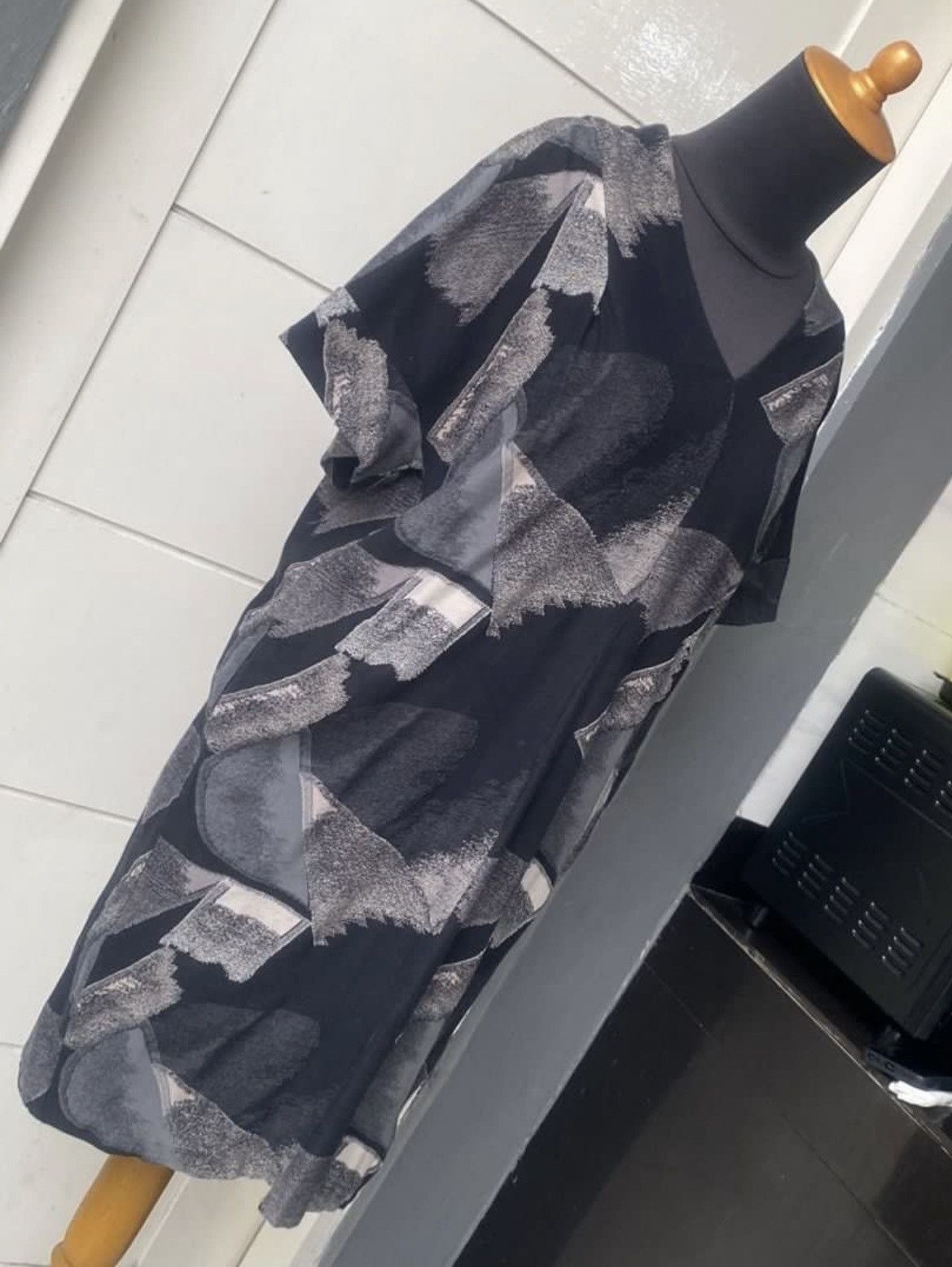 Issey Miyake Heart Haat Midi Dress Size S / US 4 / IT 40 - 9 Thumbnail