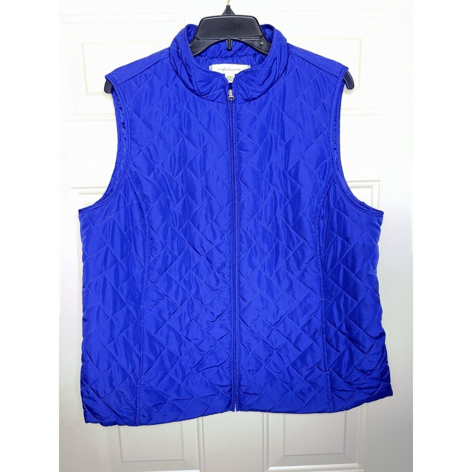 Croft & Barrow Croft & Barrow Quilted Vest Women's 2XL Blue Jacket Pockets Size XXL / US 16-18 / IT 52-54 - 1 Thumbnail