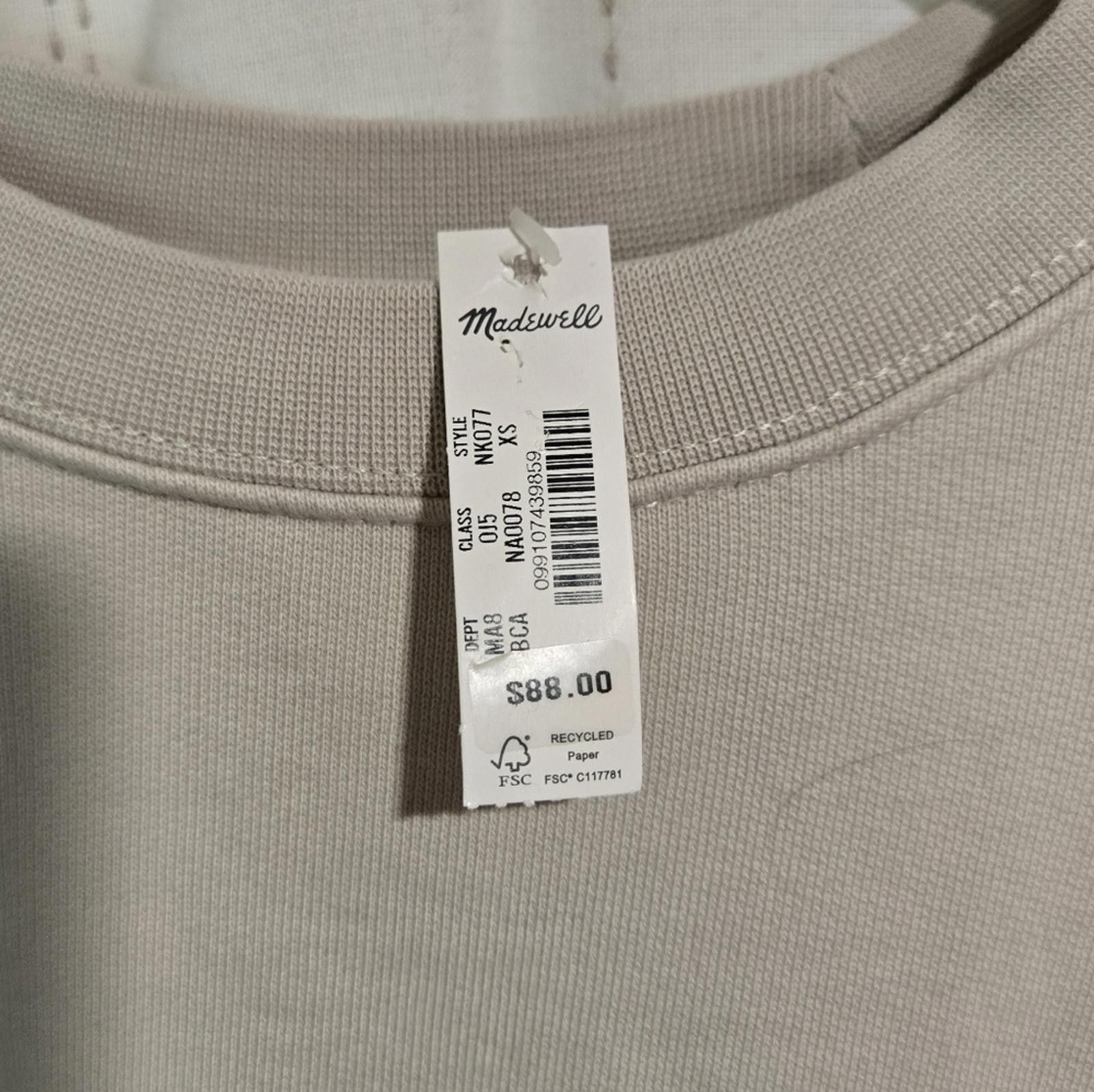 Madewell The McCarren Crewneck Sweatshirt Size US S / EU 44-46 / 1 - 3 Thumbnail