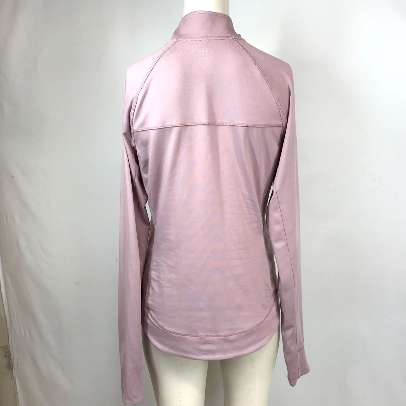 Vintage TITLE NINE WOMEN'S S S PINK LONG SLEEVE FULL ZIP LIGHTWEIGHT JACKET Size S / US 4 / IT 40 - 5 Thumbnail