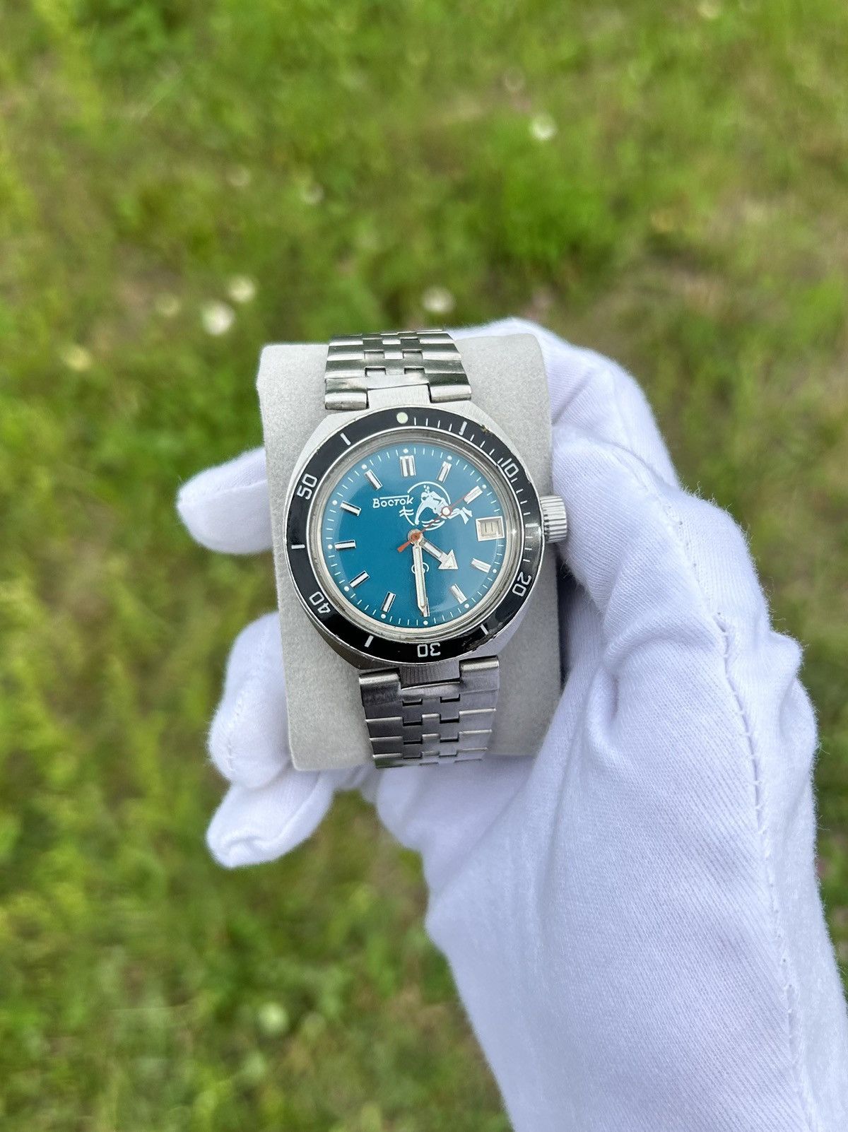Vintage Vintage Watch Vostok Amphibia USSR Soviet Automatic 1980s Size ONE SIZE - 2 Thumbnail