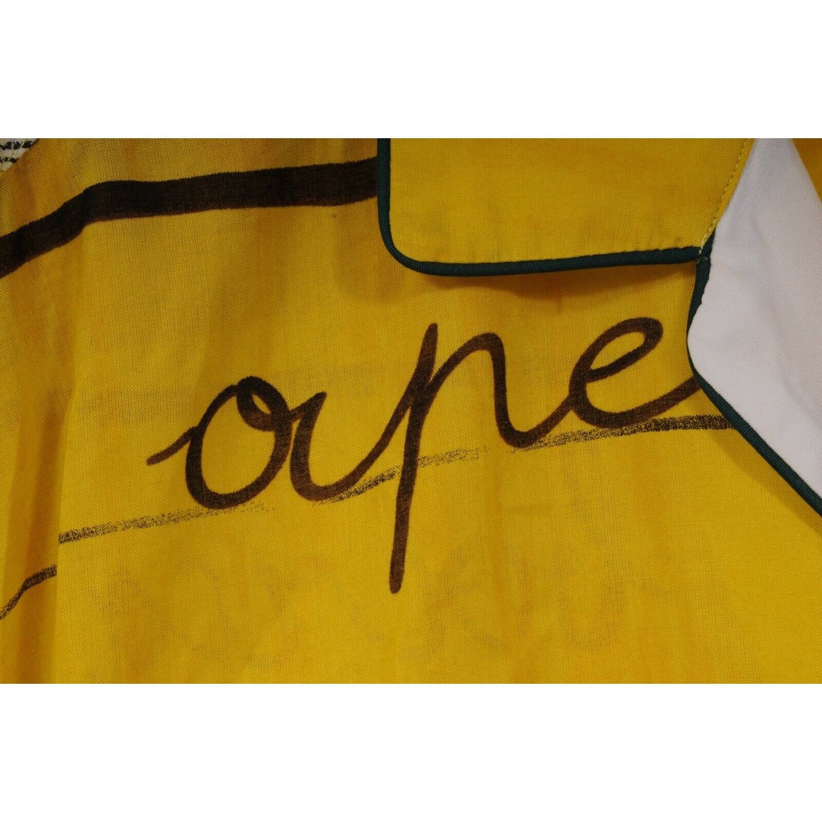 Prada SS05 Sail Boat Bee Yacht Button Down Yellow - 02352 Size US M / EU 48-50 / 2 - 4 Thumbnail