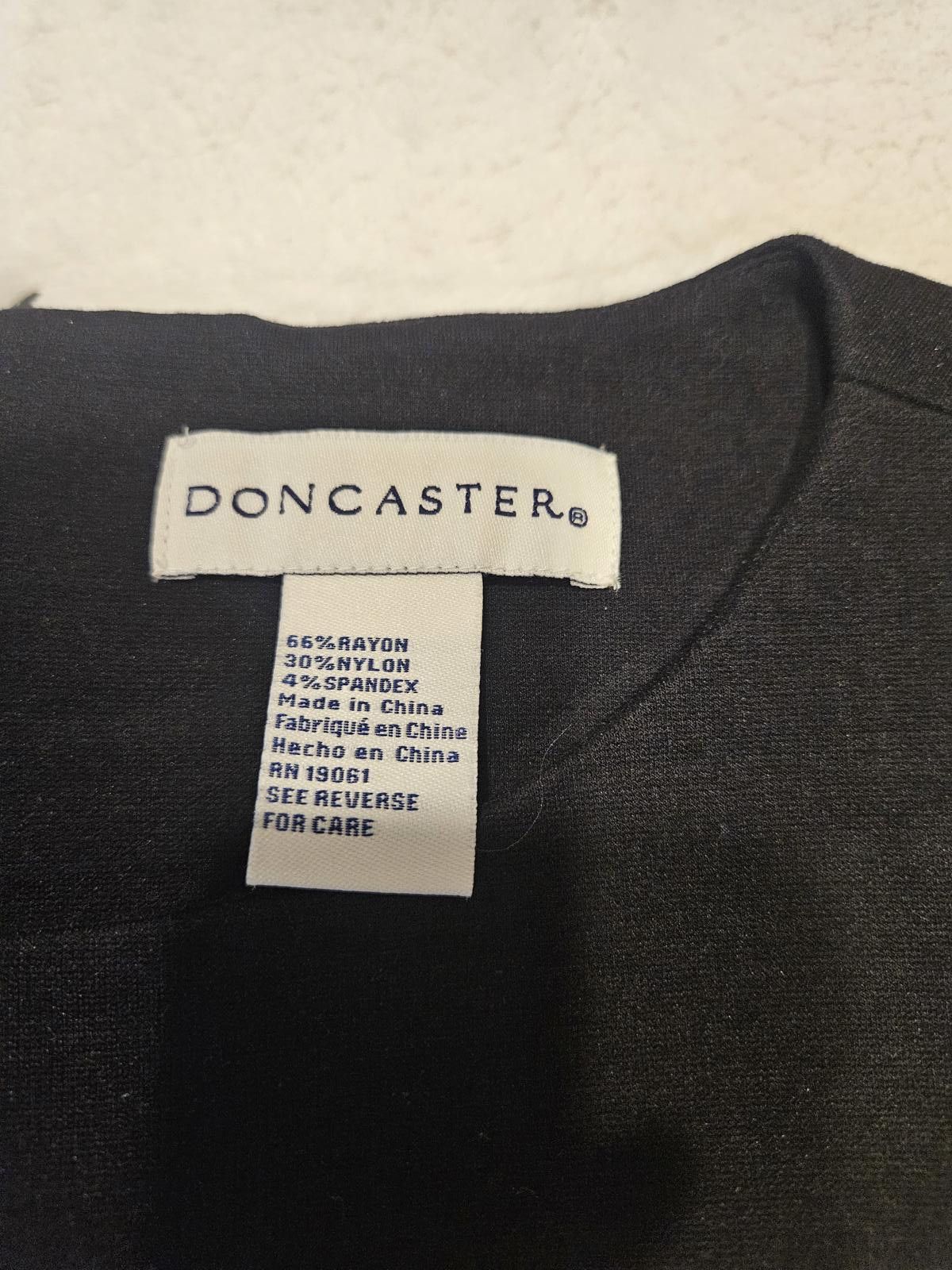 Designer Doncaster Elegant Two-Tone Sleeveless Dress Size L / US 10 / IT 46 - 10 Thumbnail