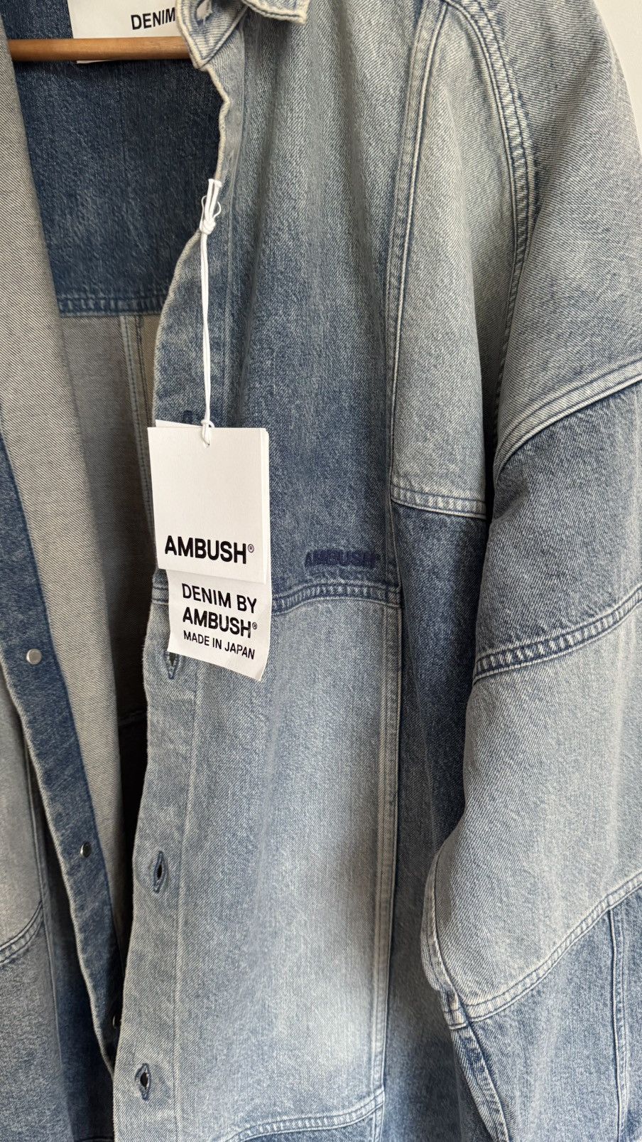 Ambush Design Ambush denim jacket shirt M new with tags made in Japan Size US M / EU 48-50 / 2 - 5 Thumbnail