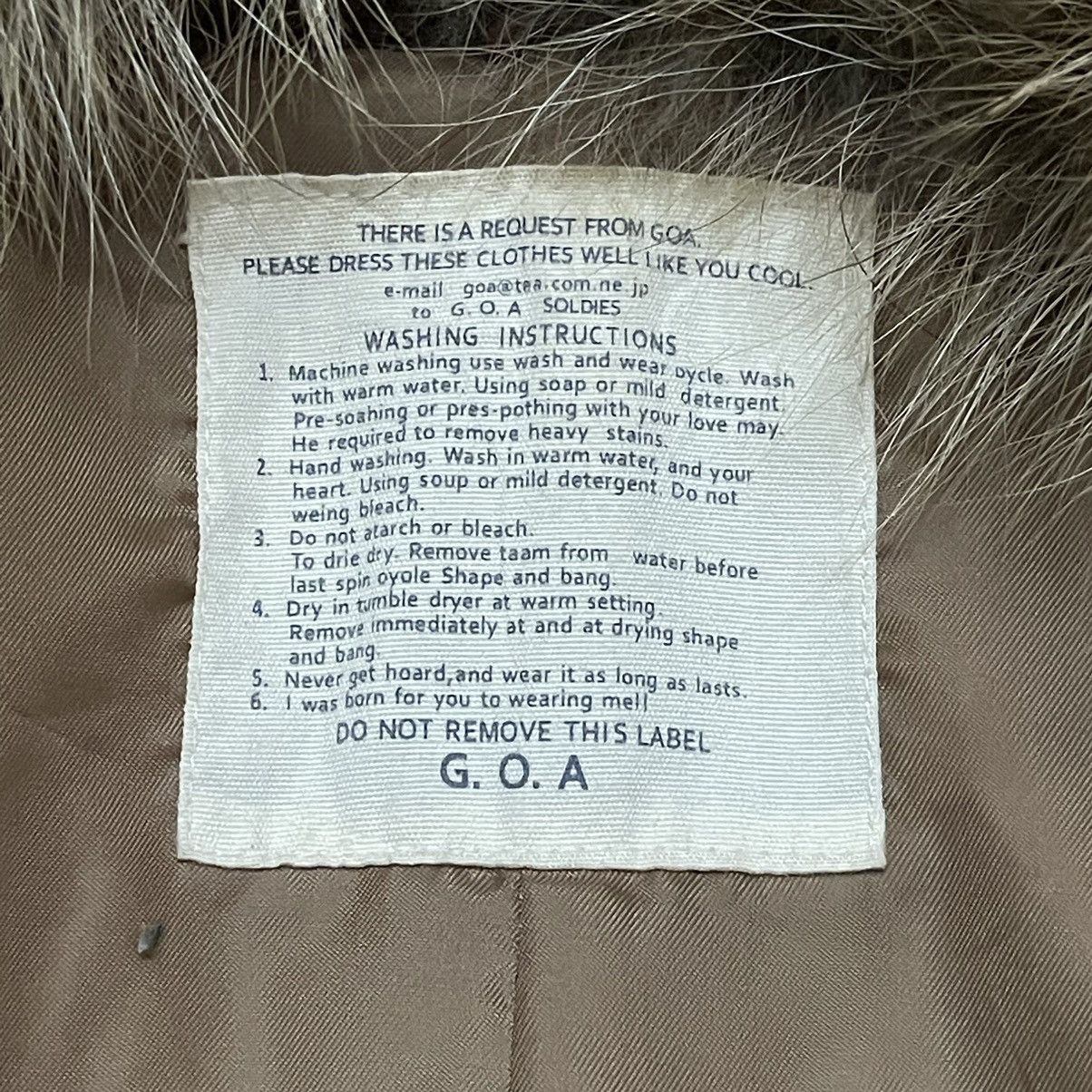 If Six Was Nine Vintage GOA Fur Jacket Size M / US 6-8 / IT 42-44 - 8 Thumbnail