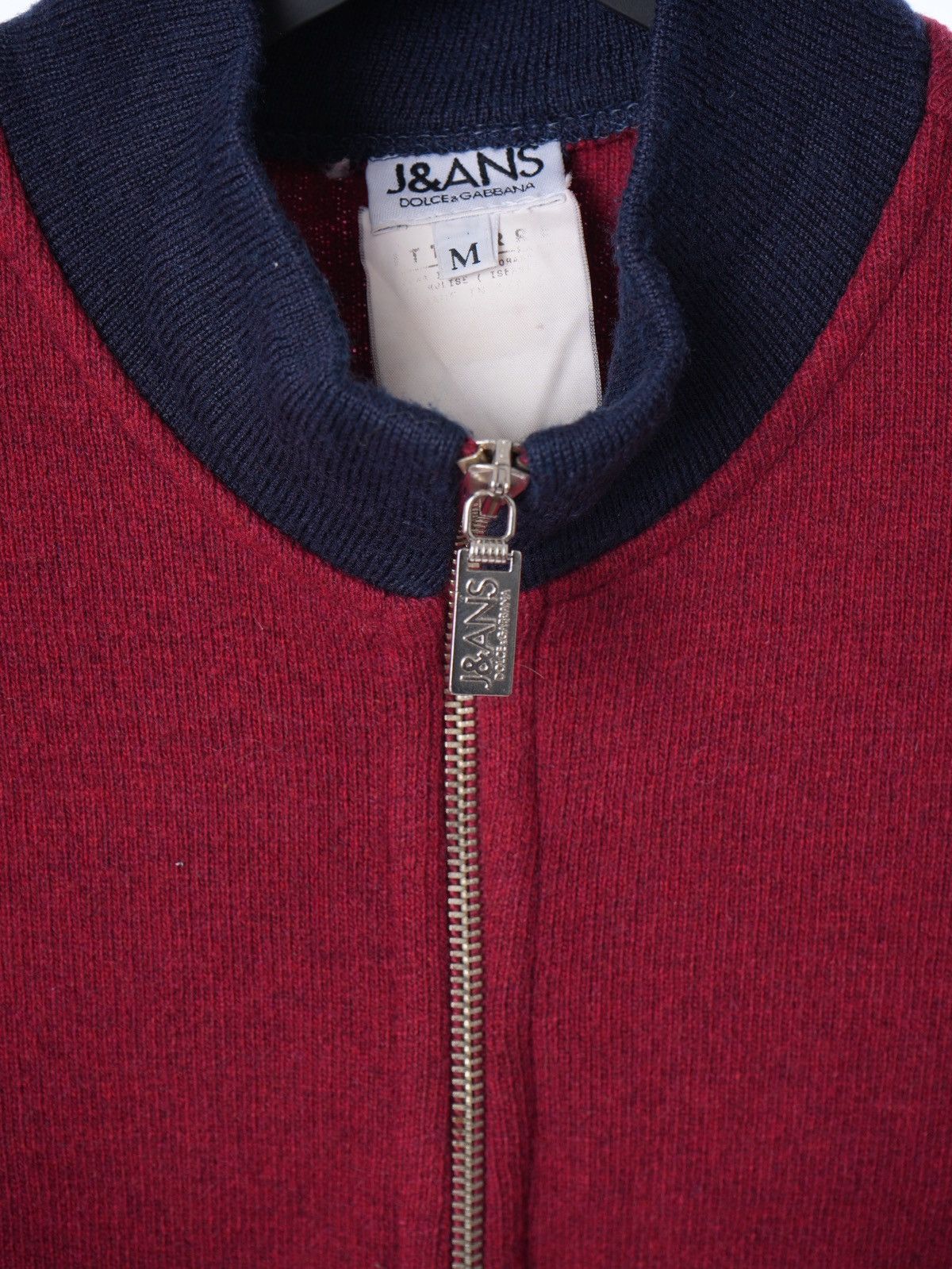 Dolce & Gabbana Women's D&G Full Zip Merino Wool Sweater M Size M / US 6-8 / IT 42-44 - 4 Thumbnail