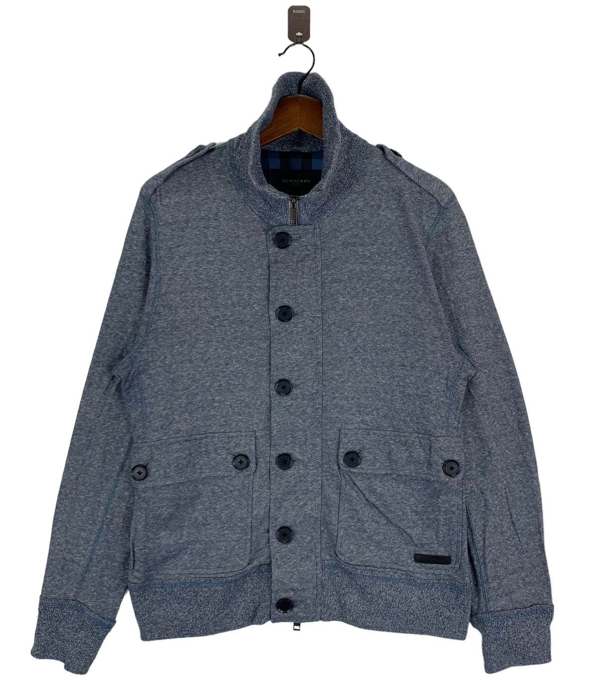 Burberry VINTAGE BURBERRY OF LONDON BUTTON COTTON JACKET Size US M / EU 48-50 / 2 - 1 Thumbnail