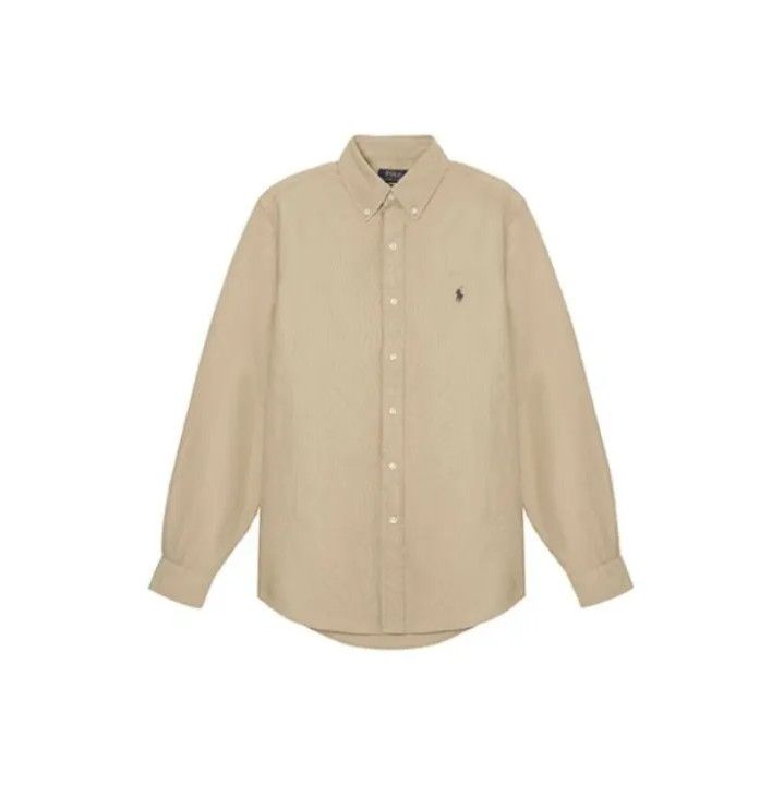 Polo Ralph Lauren Polo Ralph Lauren SS20 Logo Oxford Long Sleeve Shirt Size US XL / EU 56 / 4 - 1 Thumbnail