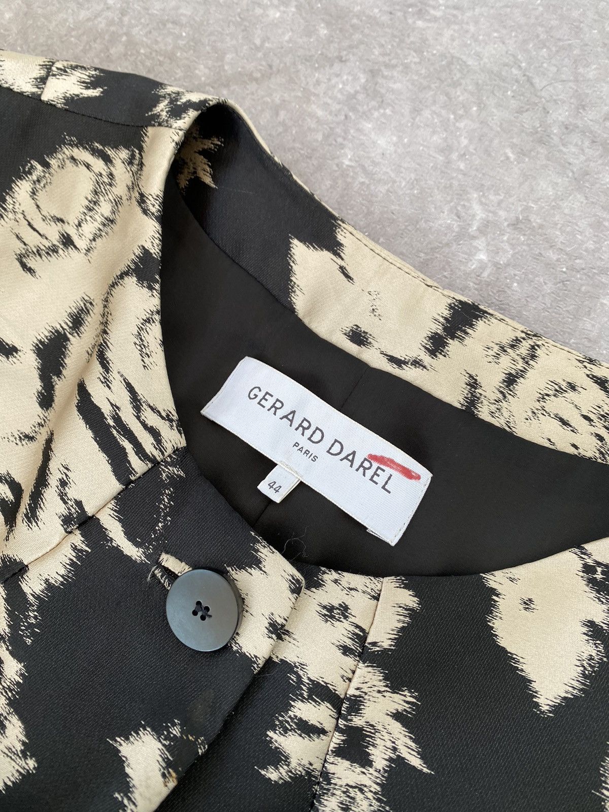 Gerard Darel Gerard Darel Paris Blend Silk Long Coat Floral Print Style Size M / US 6-8 / IT 42-44 - 15 Thumbnail
