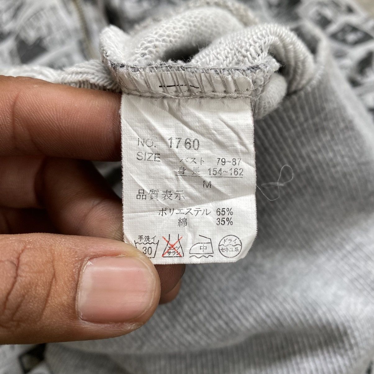 Hysteric Glamour 2000s SPIGA Grey Punk Style Newspaper Print Full Zip Hoodie Size US M / EU 48-50 / 2 - 9 Thumbnail