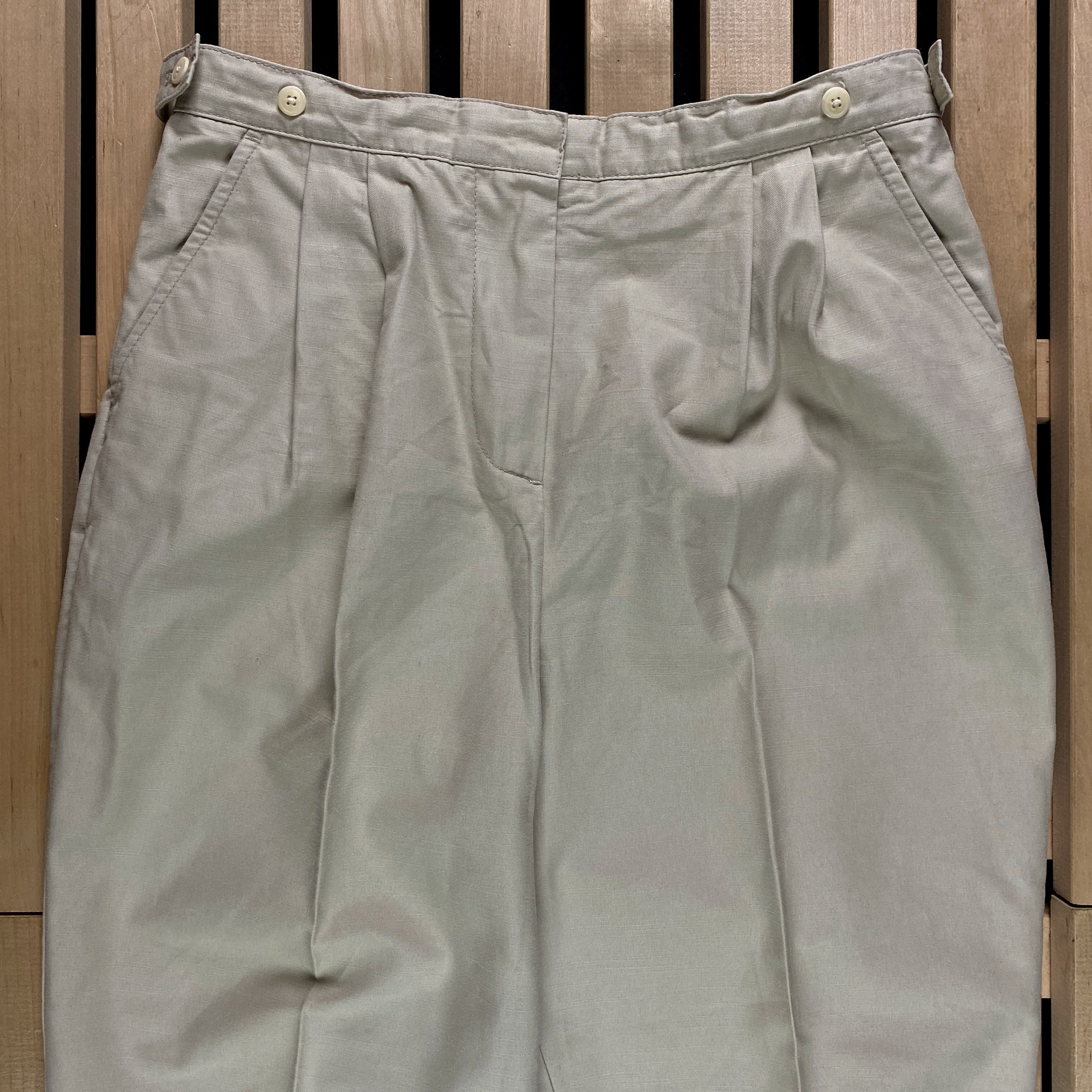 Fred Perry Women’s Pants Chinos Fred Perry Size US 6 UK 10 Beige Size 28" / US 6 / IT 42 - 2 Thumbnail