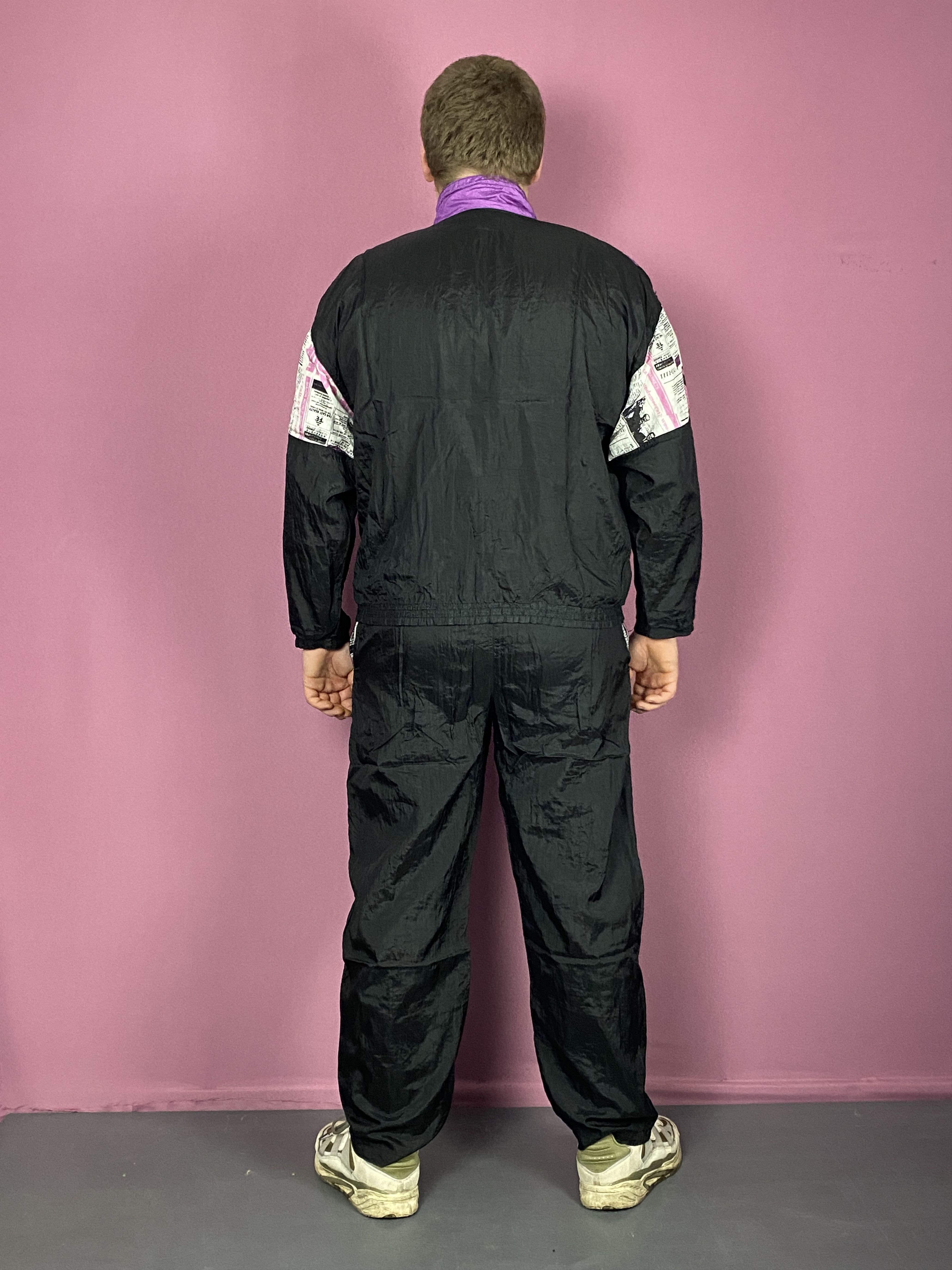 Vintage 90s Vintage Men's Tracksuit Set - XL Windbreaker & Pants Size US XL / EU 56 / 4 - 3 Thumbnail