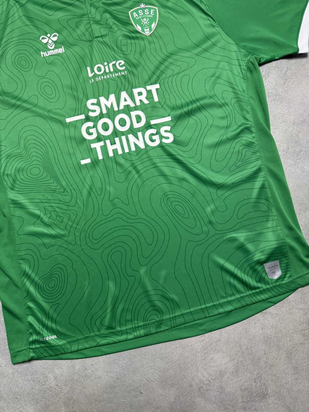 Hummel Saint-Etienne 2022 2023 Home Shirt Soccer Jersey Hummel Size US XL / EU 56 / 4 - 4 Thumbnail