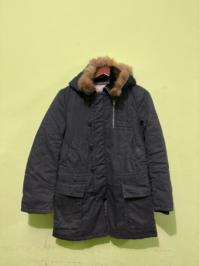 Issey Miyake Vtg Sunaokuwahara Issey Miyake Designer Parka Hoodies Size US S / EU 44-46 / 1 - 1 Thumbnail