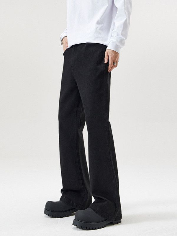 Japanese Brand Men's high street retro slim-fit flared jeans Size US 32 / EU 48 - 2 Thumbnail