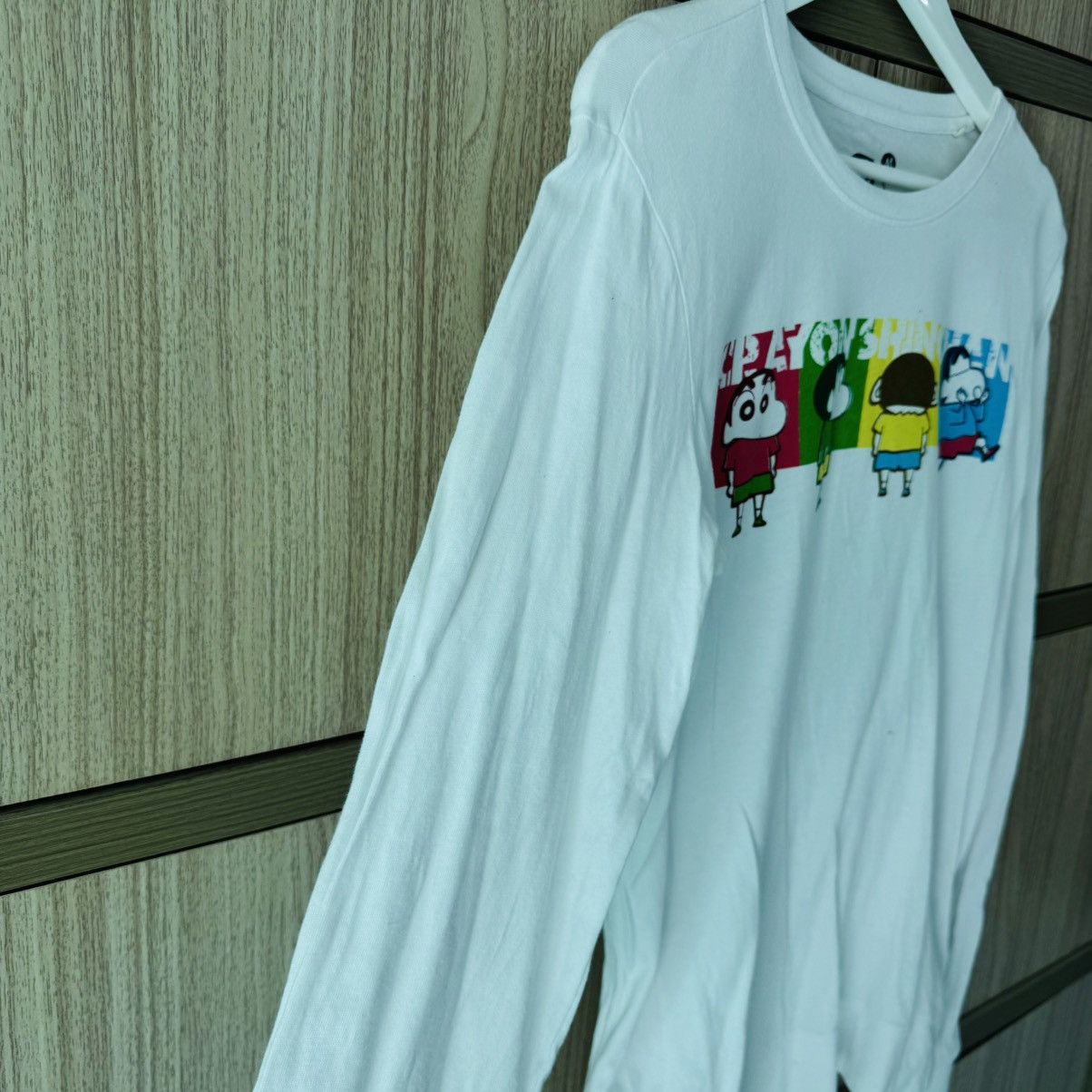 Anime Crayon Sin Chan X 101 Long Sleeve Size US M / EU 48-50 / 2 - 4 Thumbnail