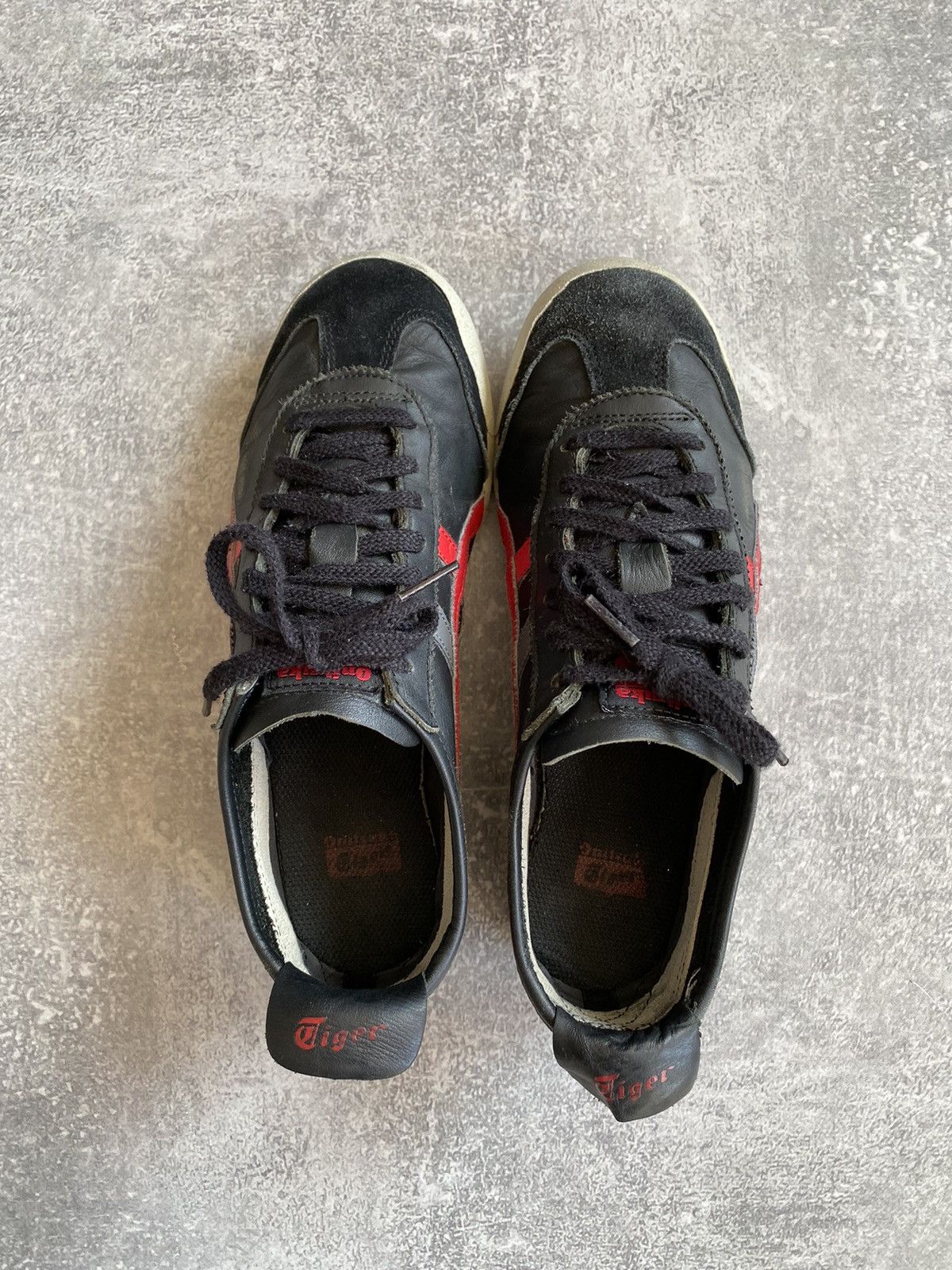 Asics × Onitsuka Tiger × Vintage ASICS Onitsuka Tiger Mexico 66 Black/Red Size US 7.5 / EU 40-41 - 4 Thumbnail