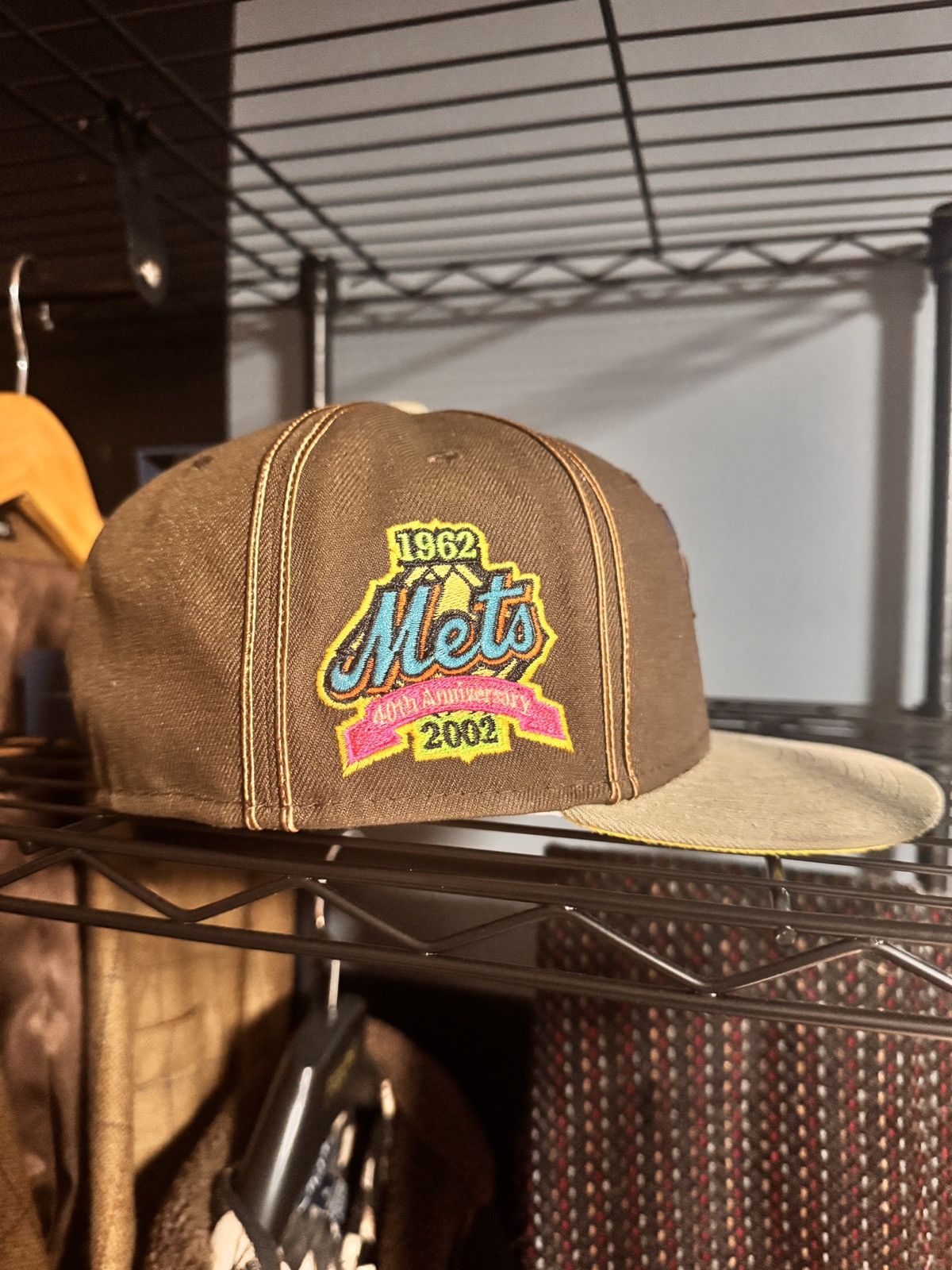 New Era Vintage NY Mets Cap 7 1/8 Size ONE SIZE - 2 Thumbnail