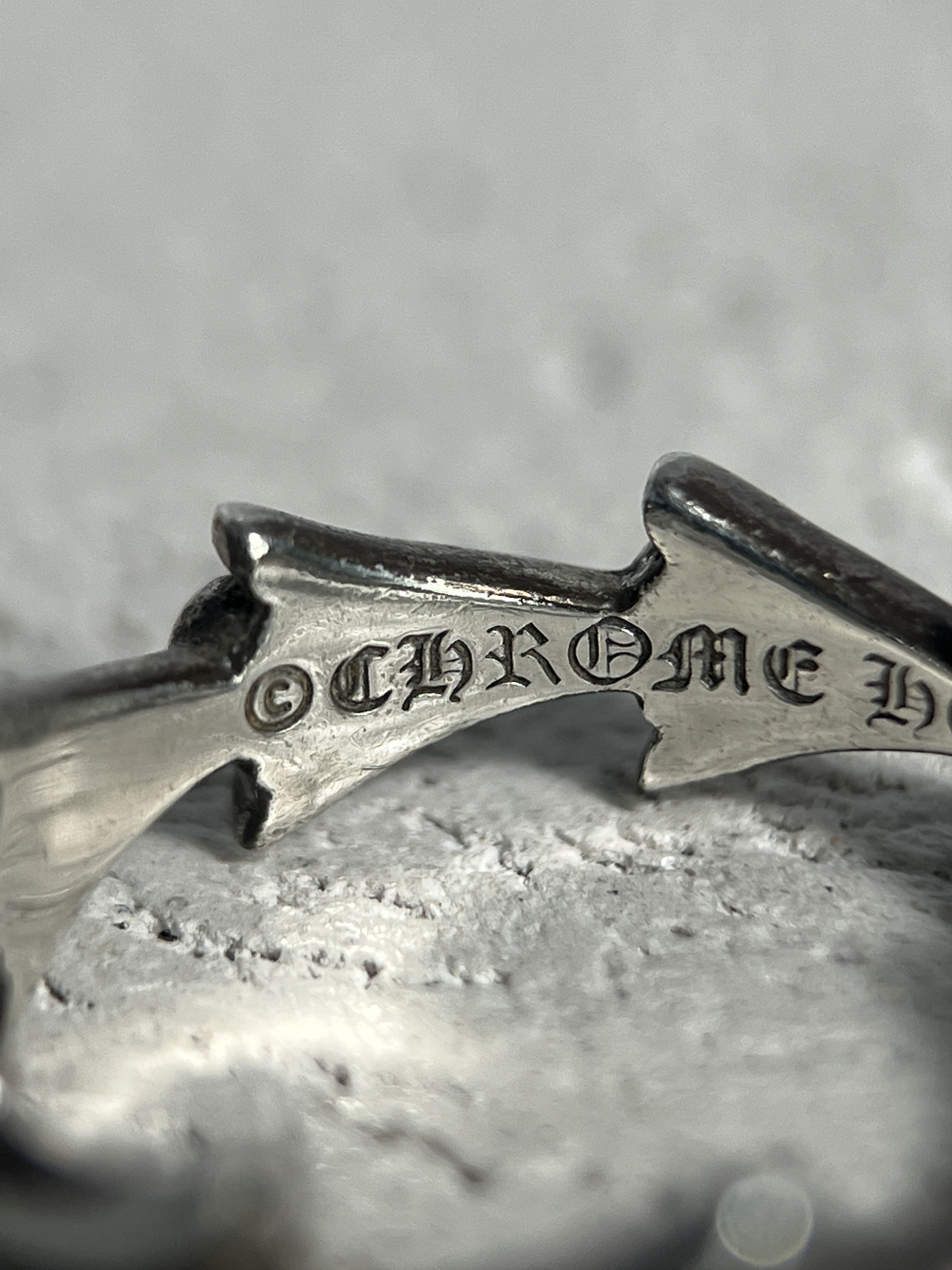 Chrome Hearts Chrome Hearts Cross Tail Ring Silver 925 2002 Sz US 10 Size ONE SIZE - 7 Thumbnail