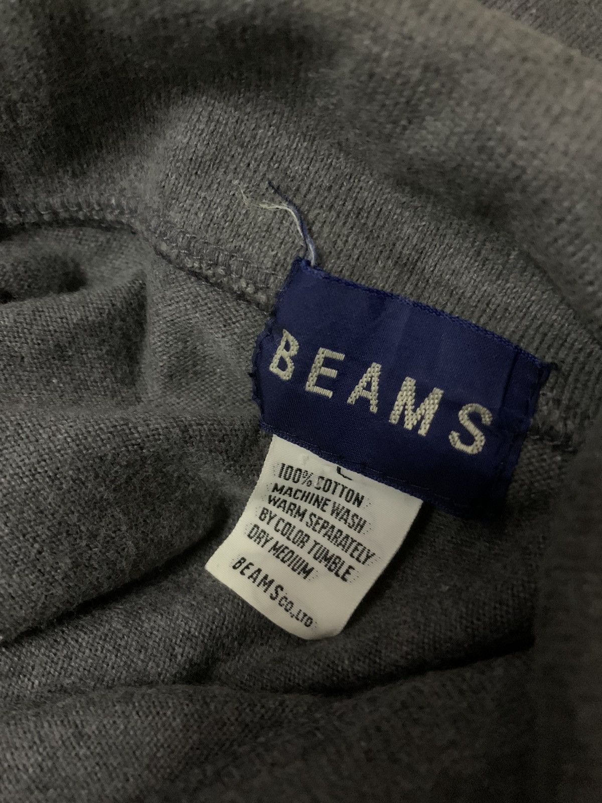 Beams Plus 💥Vintage Japanese Beams Sweater Zipper Size US L / EU 52-54 / 3 - 5 Thumbnail