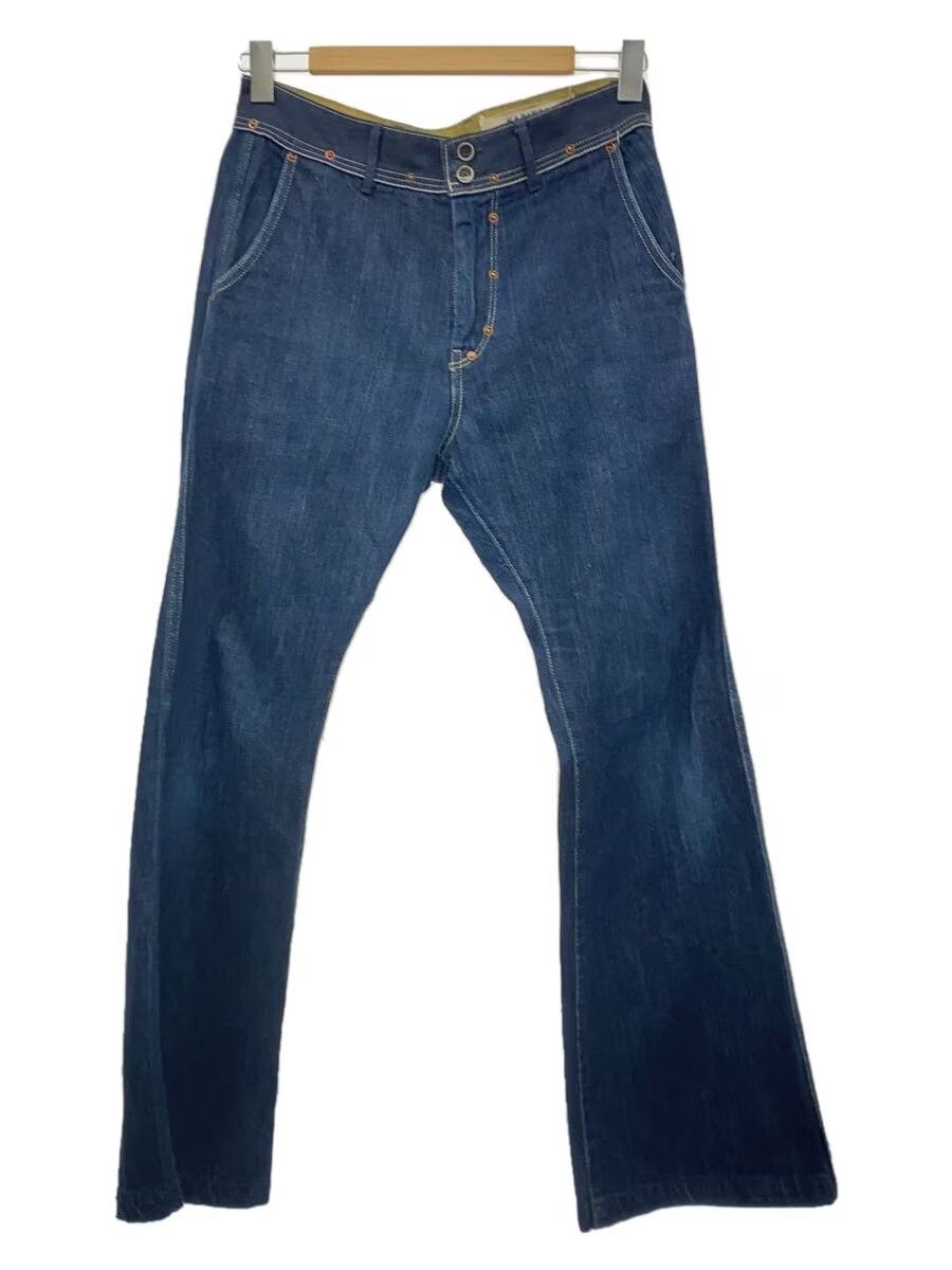 Kapital Flared Back Bag Denim Jeans Size US 30 / EU 46 - 1 Thumbnail