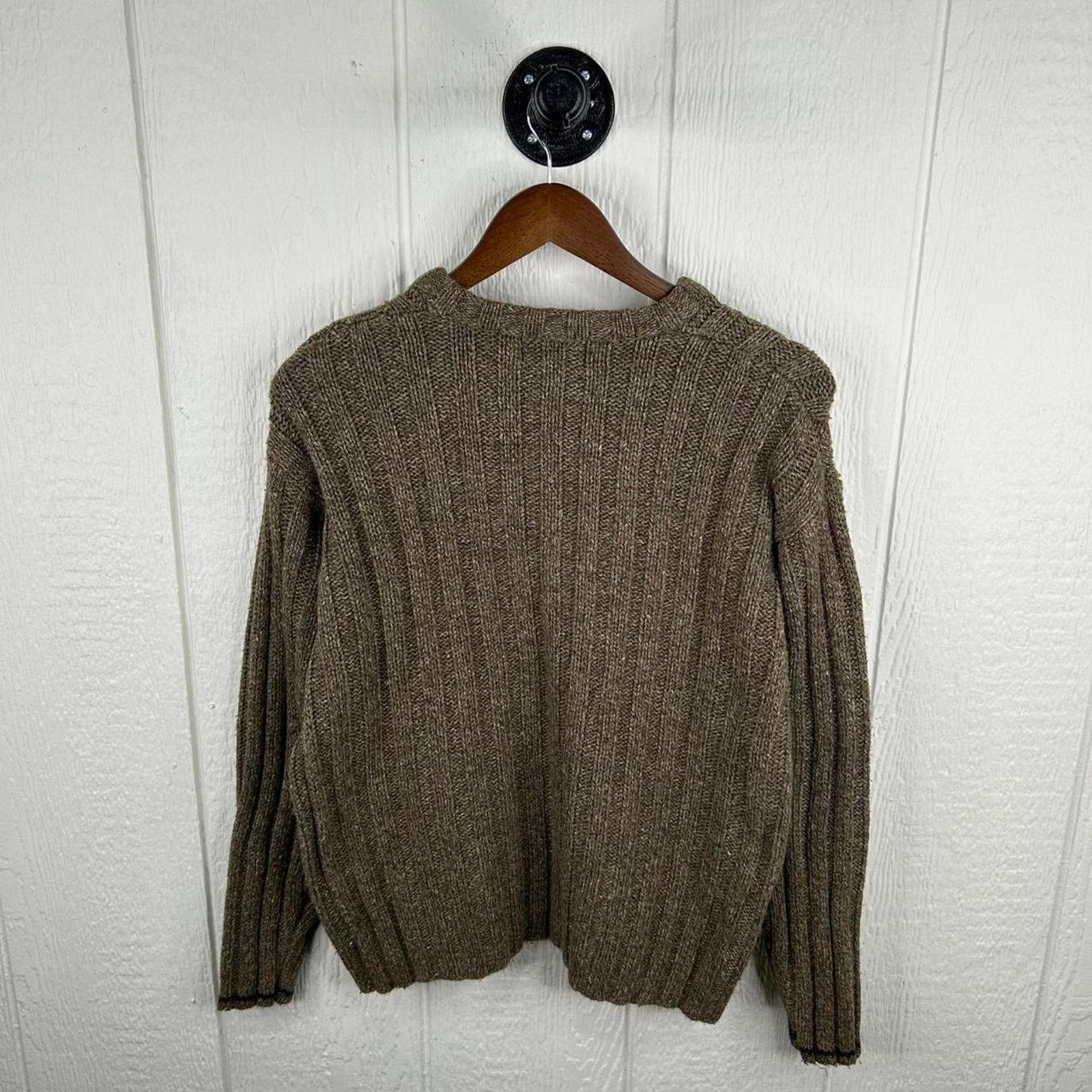 Sonoma Vintage 90’s Sonoma Tan Tight-Knit Sweater Size Medium Size M / US 6-8 / IT 42-44 - 3 Thumbnail