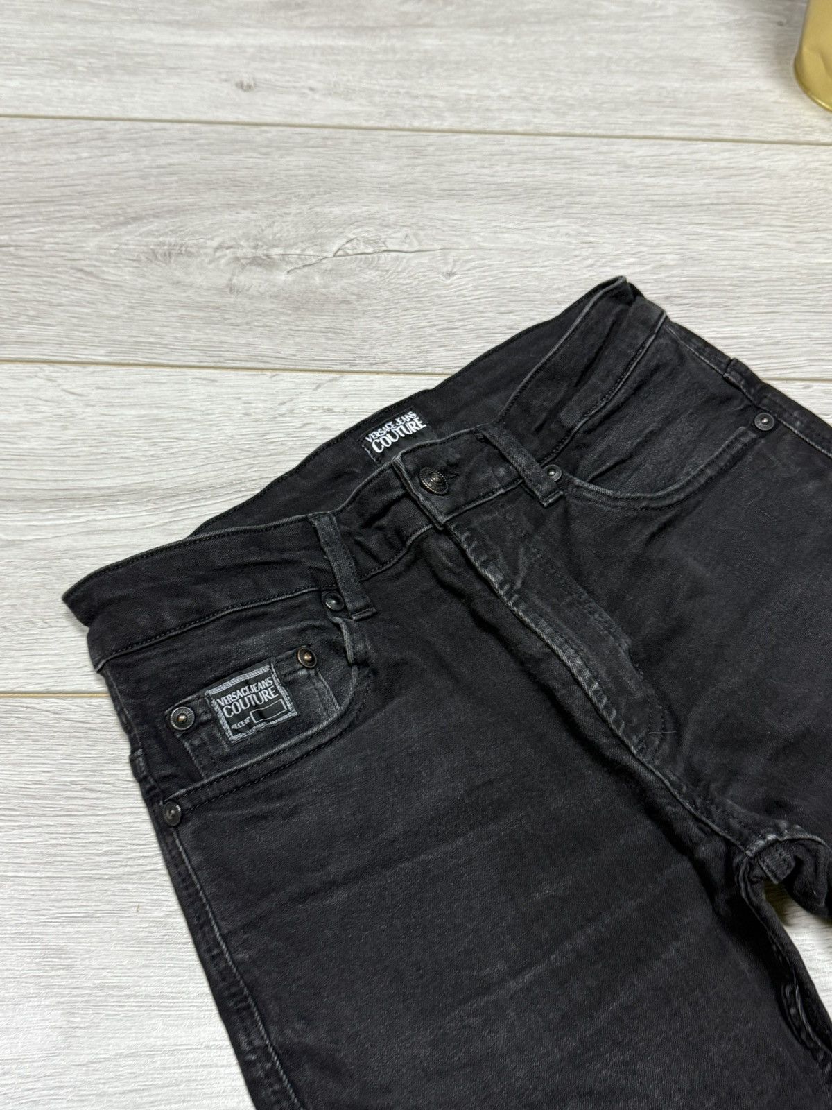 Versace Jeans Couture Versace big picket logo Stretchy jeans pants skinny Size US 30 / EU 46 - 7 Thumbnail