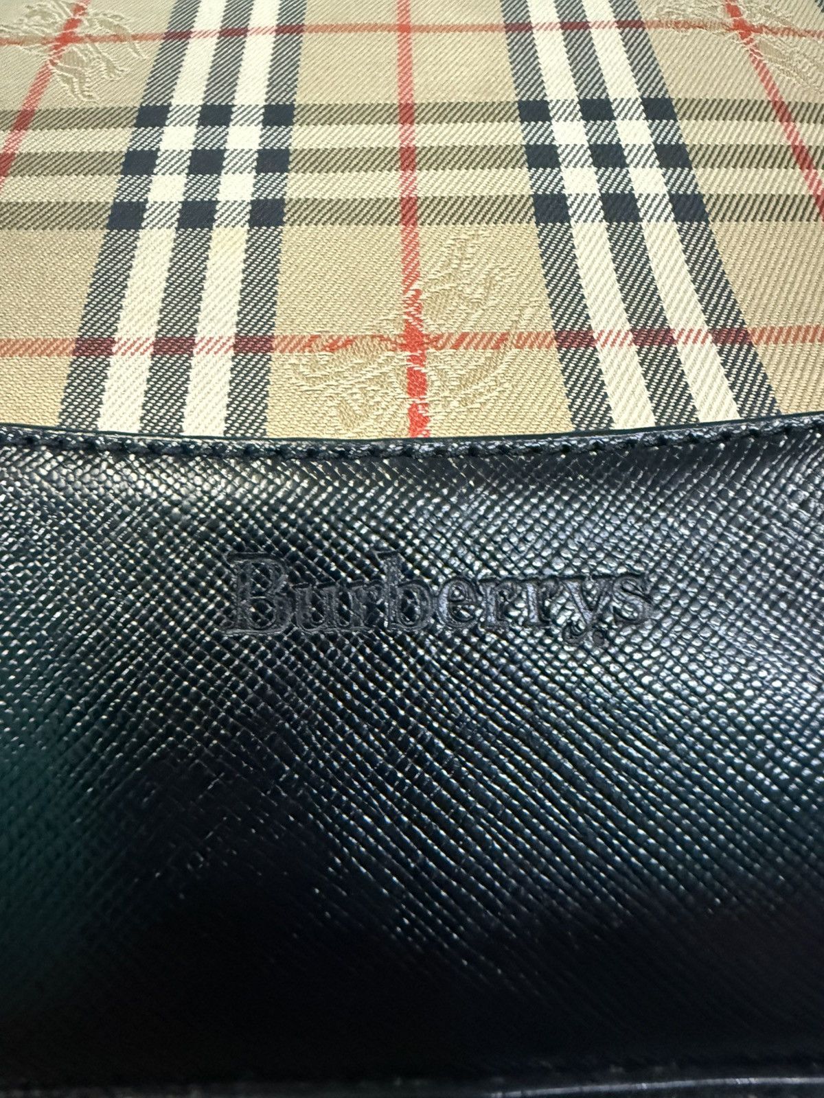 Burberry RARE VINTAE BURBERRYS NOVA CHECK TOTE BAG Size ONE SIZE - 16 Thumbnail