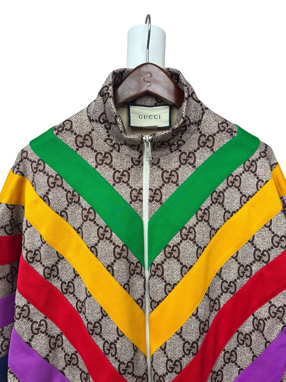 Gucci Gucci GG Supreme Monogram Track Jacket Size US M / EU 48-50 / 2 - 4 Thumbnail