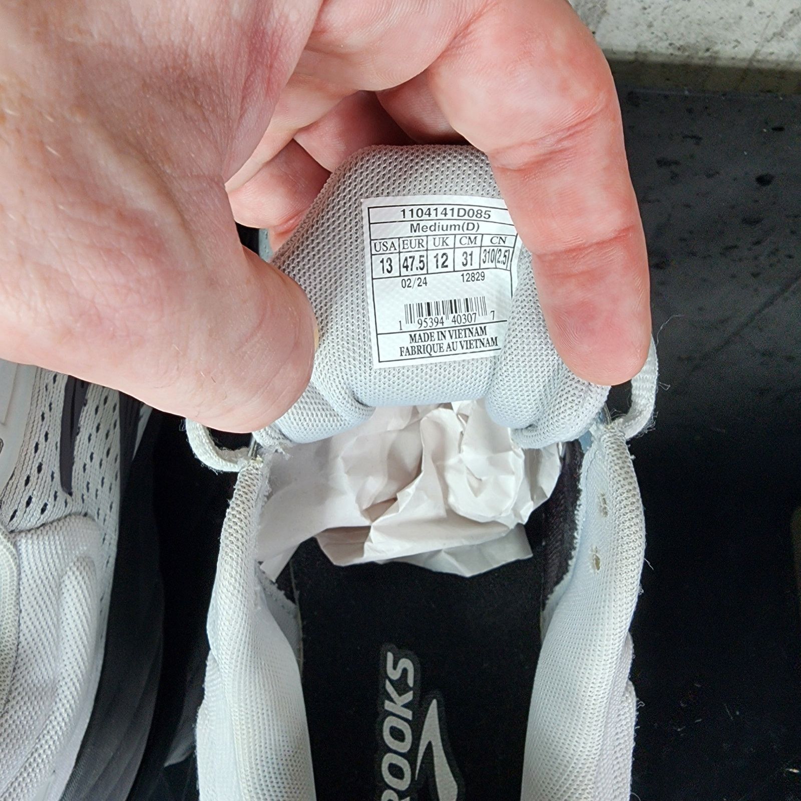 Brooks MSRP $115 Brooks Anthem 7 Running Shoes Size 13 Mens Grey Size US 13 / EU 46 - 6 Thumbnail