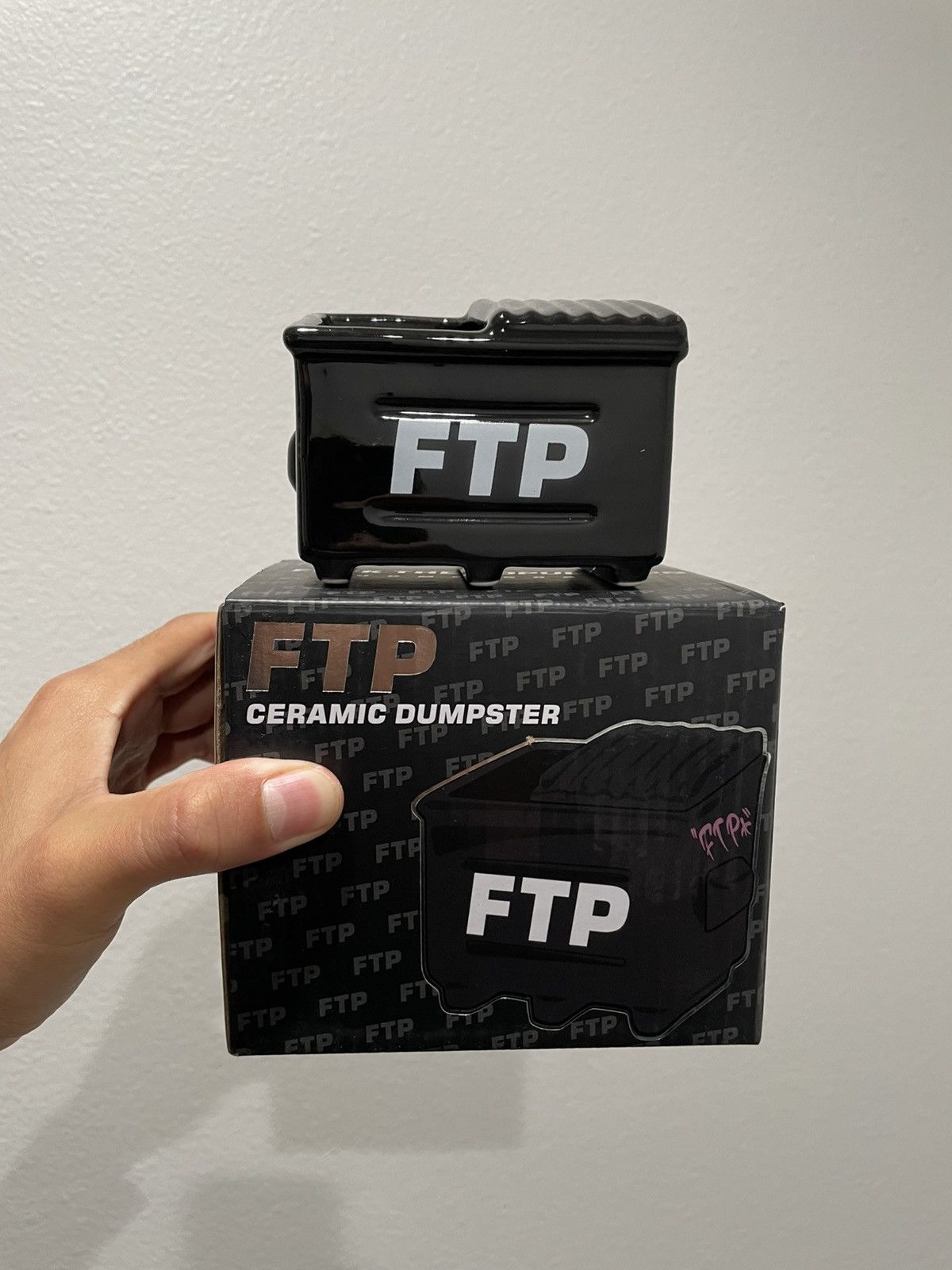 Fuck The Population FTP Ceramic Dumpster Size ONE SIZE - 1 Thumbnail