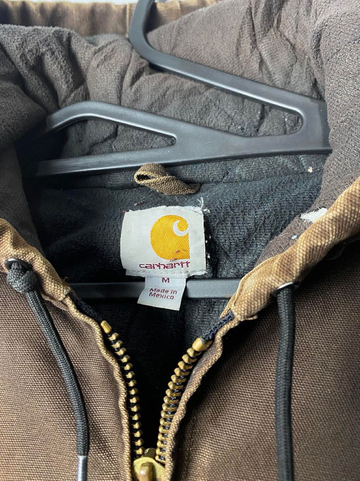 Carhartt Vintage Choco Brown Carhartt Canvas Duck Active Jacket Size US M / EU 48-50 / 2 - 9 Thumbnail