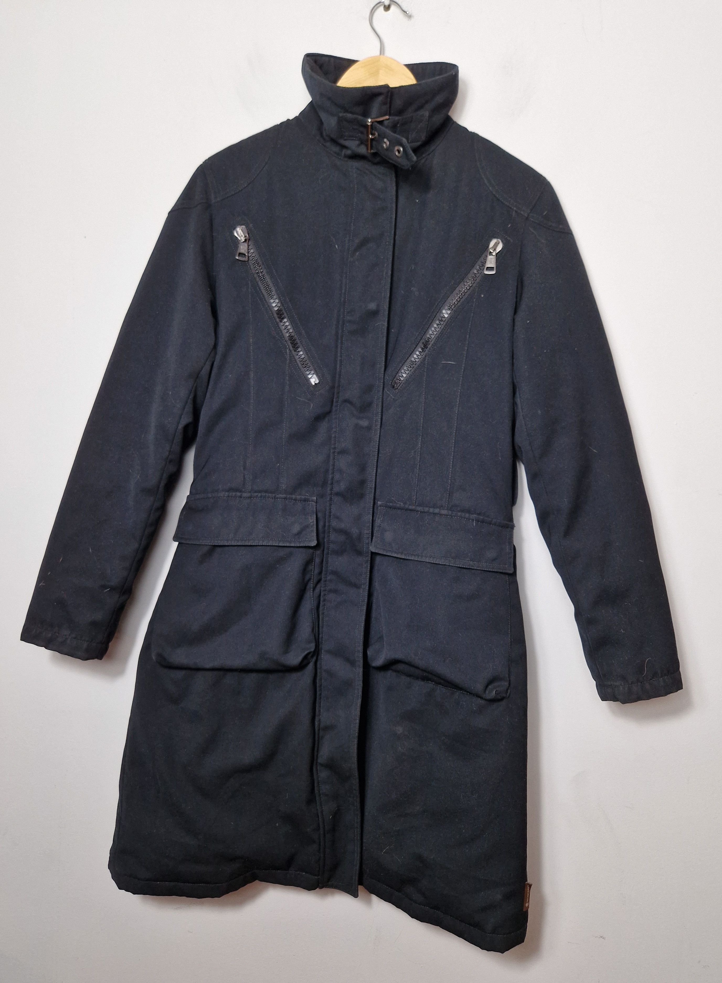 Moncler × Vintage Moncler black vintage down coat Size S / US 4 / IT 40 - 1 Thumbnail