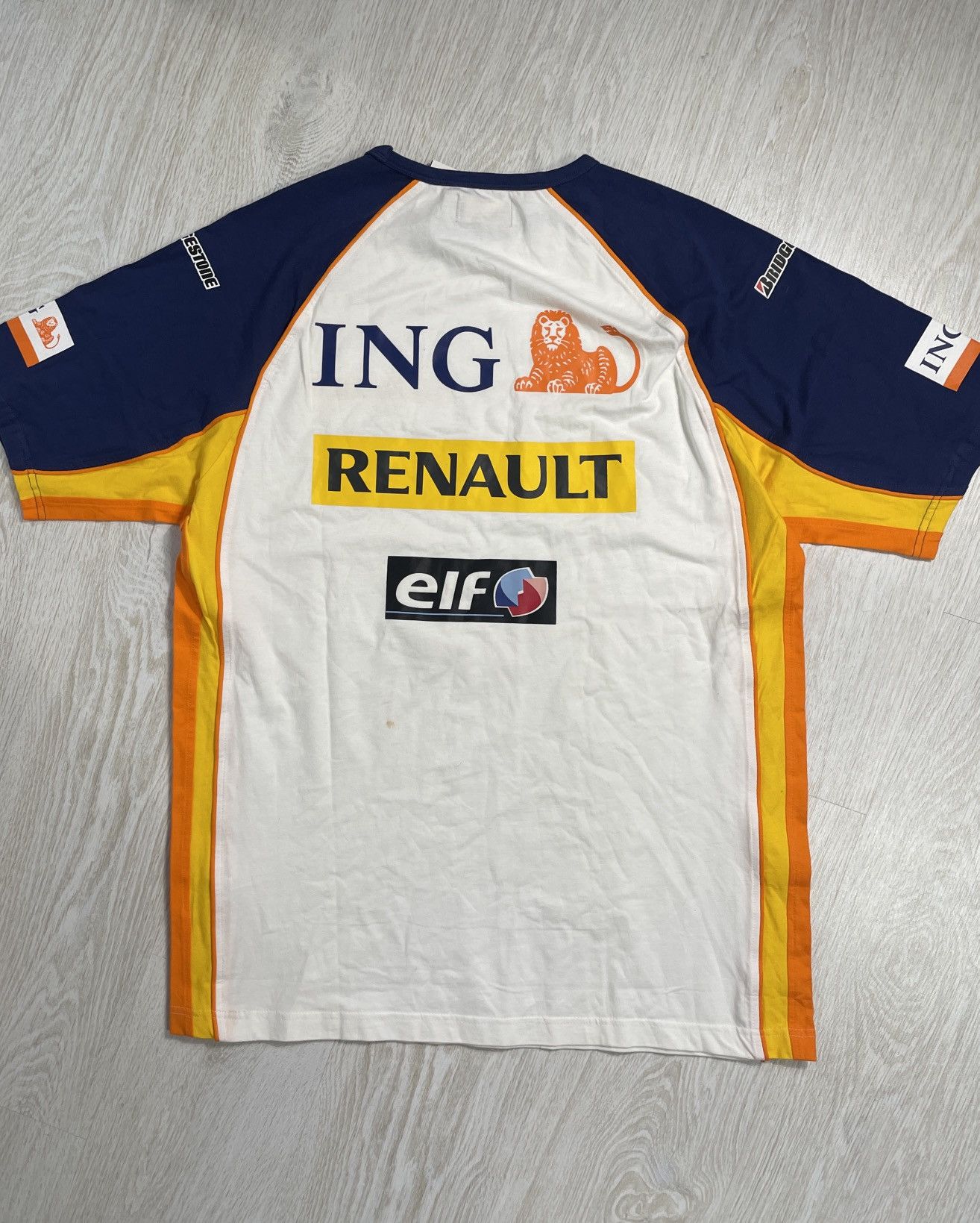 Other Vintage Renault F1 Racing Sponsors T-Shirt New With Tags Size US XXL / EU 58 / 5 - 9 Thumbnail