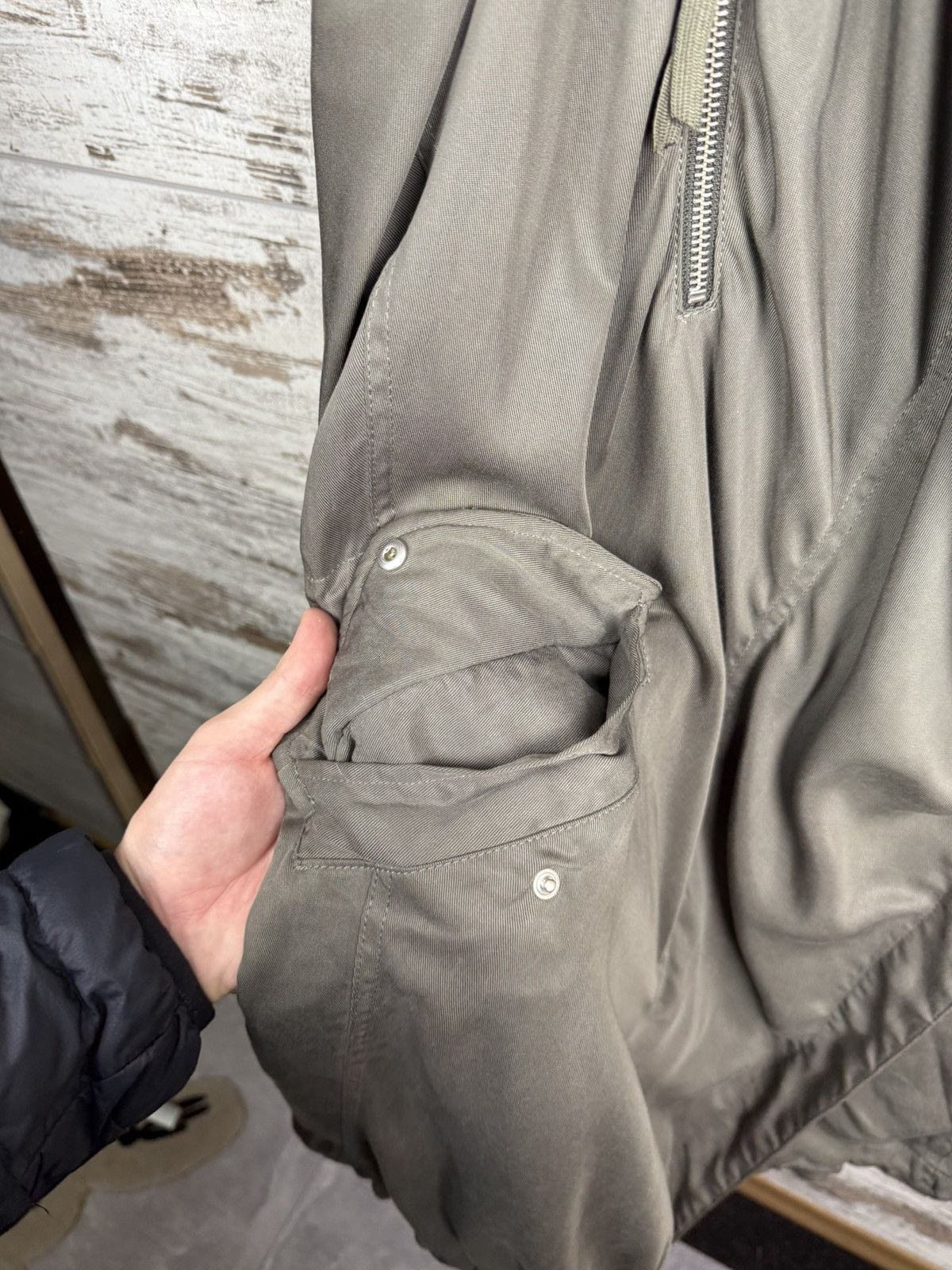 Allsaints Vintage ALLSAINTS PORTERE KHAKI PARKA COAT Japanese Y2K Size L / US 10 / IT 46 - 7 Thumbnail