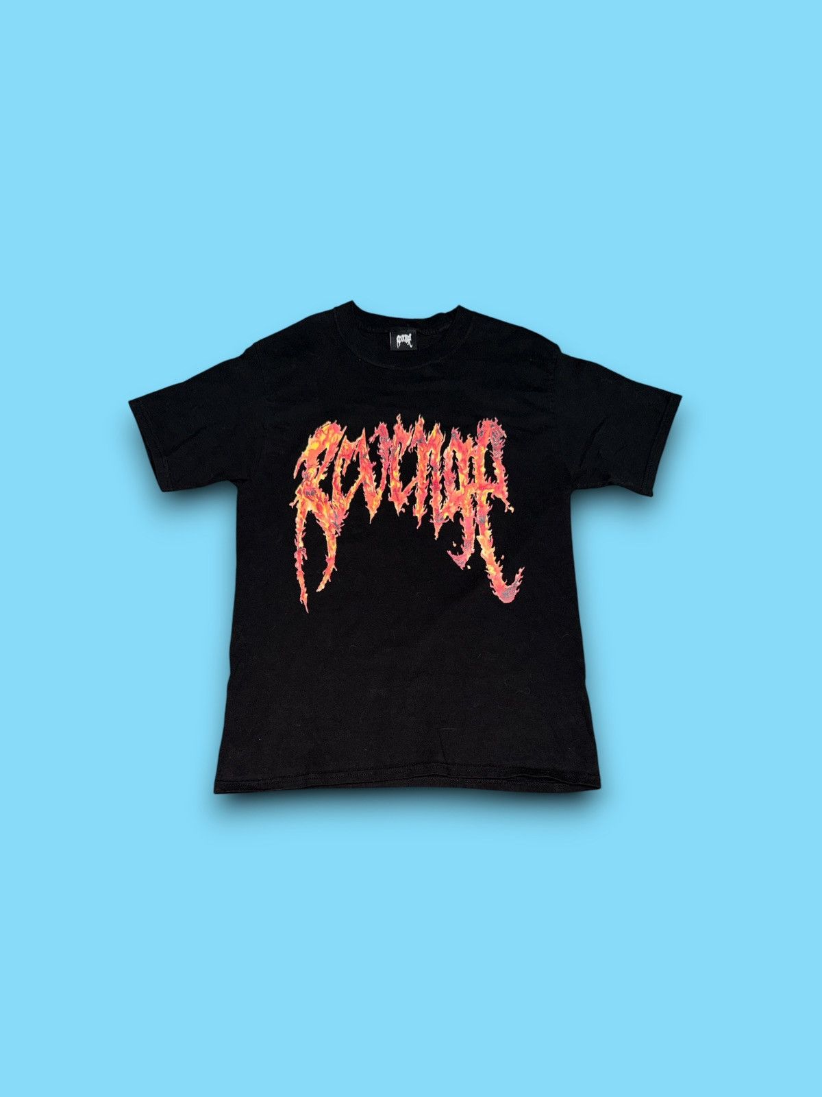 Revenge Revenge inferno flame script tee shirt black men’s medium Size US M / EU 48-50 / 2 - 1 Thumbnail