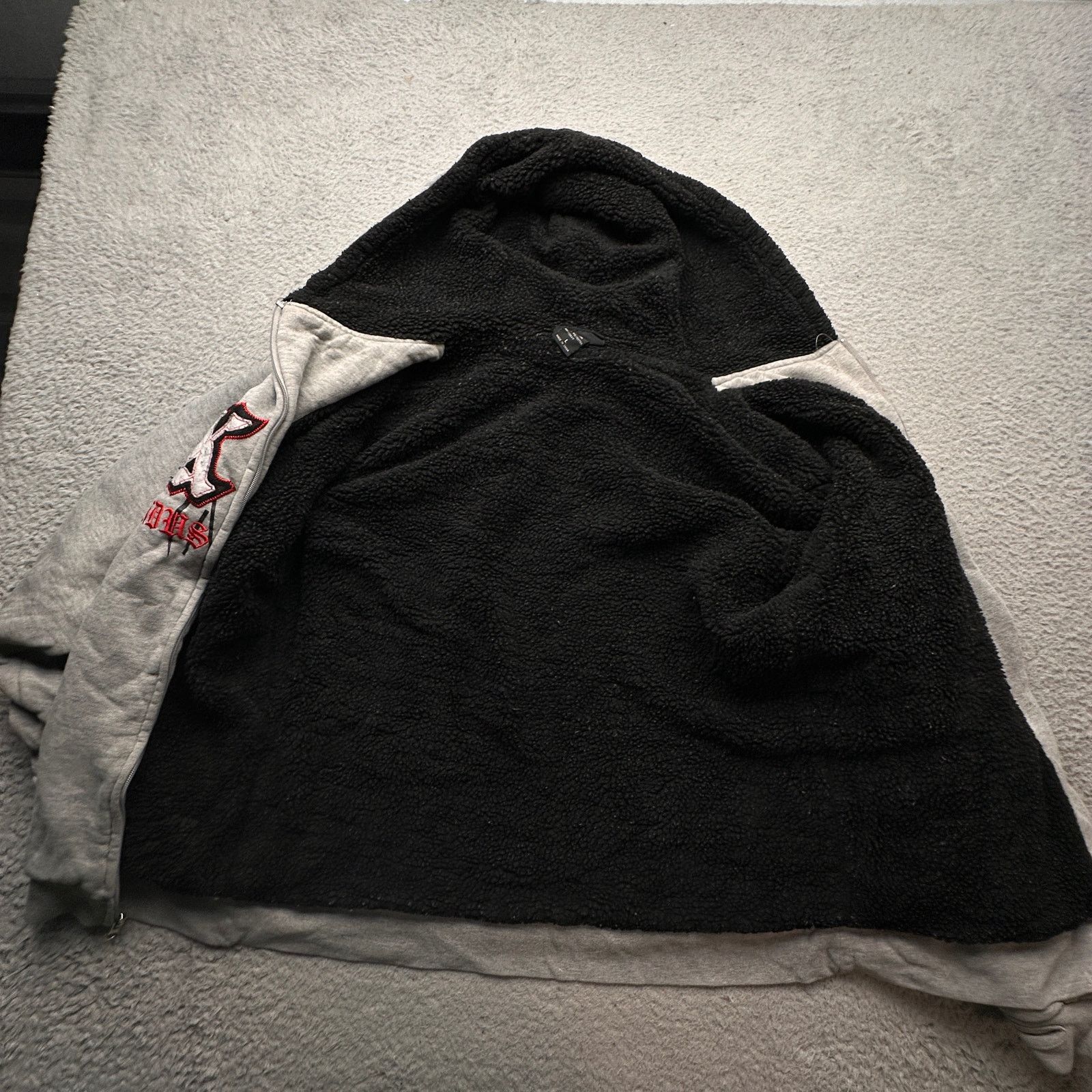 Other Vintage Skin Industries Sherpa Zip Hoodie Sweatshirt Large Size US L / EU 52-54 / 3 - 13 Thumbnail