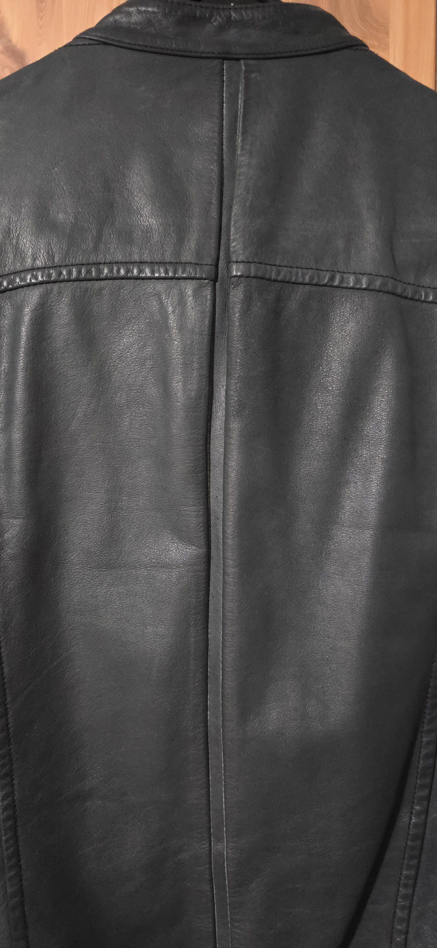 The Viridi-anne Dark Green Leather Biker Jacket Size US S / EU 44-46 / 1 - 6 Thumbnail
