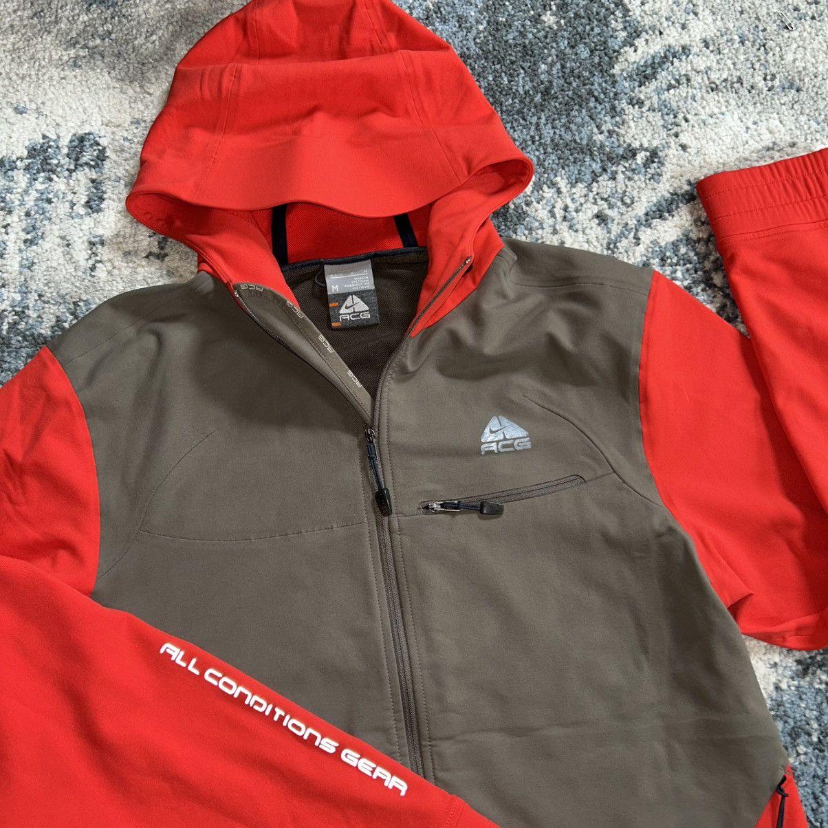 Nike ACG × Vintage 2007 ARTiCULATED STRETCH NYLON TAPED SEAM CHEST YOKE VEST Size M / US 6-8 / IT 42-44 - 2 Thumbnail