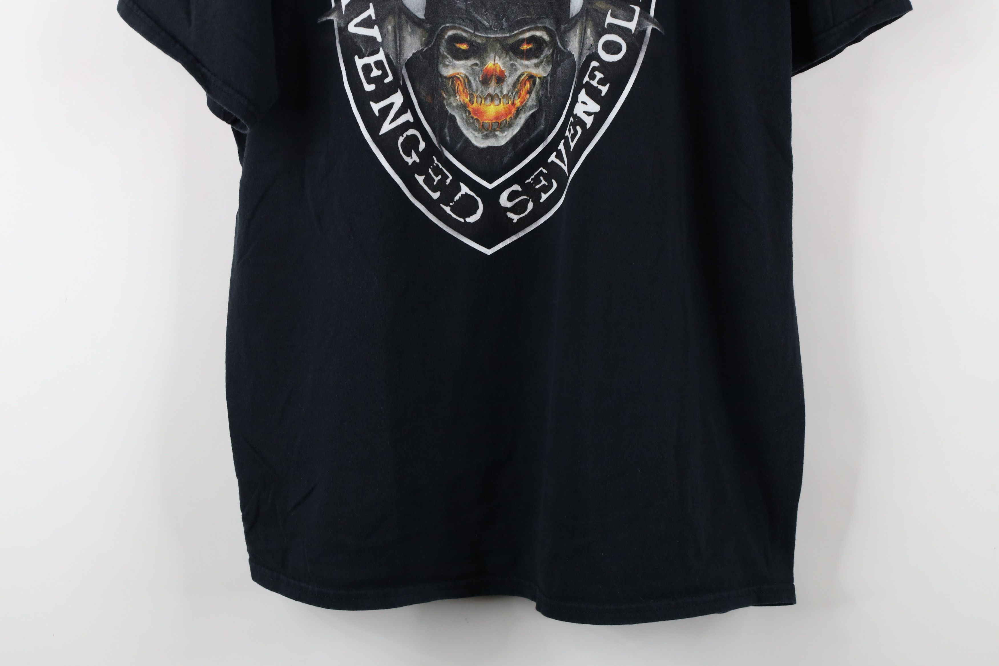 Vintage Retro Black Reign Avenged Sevenfold Band T-Shirt Black Size US XL / EU 56 / 4 - 3 Thumbnail