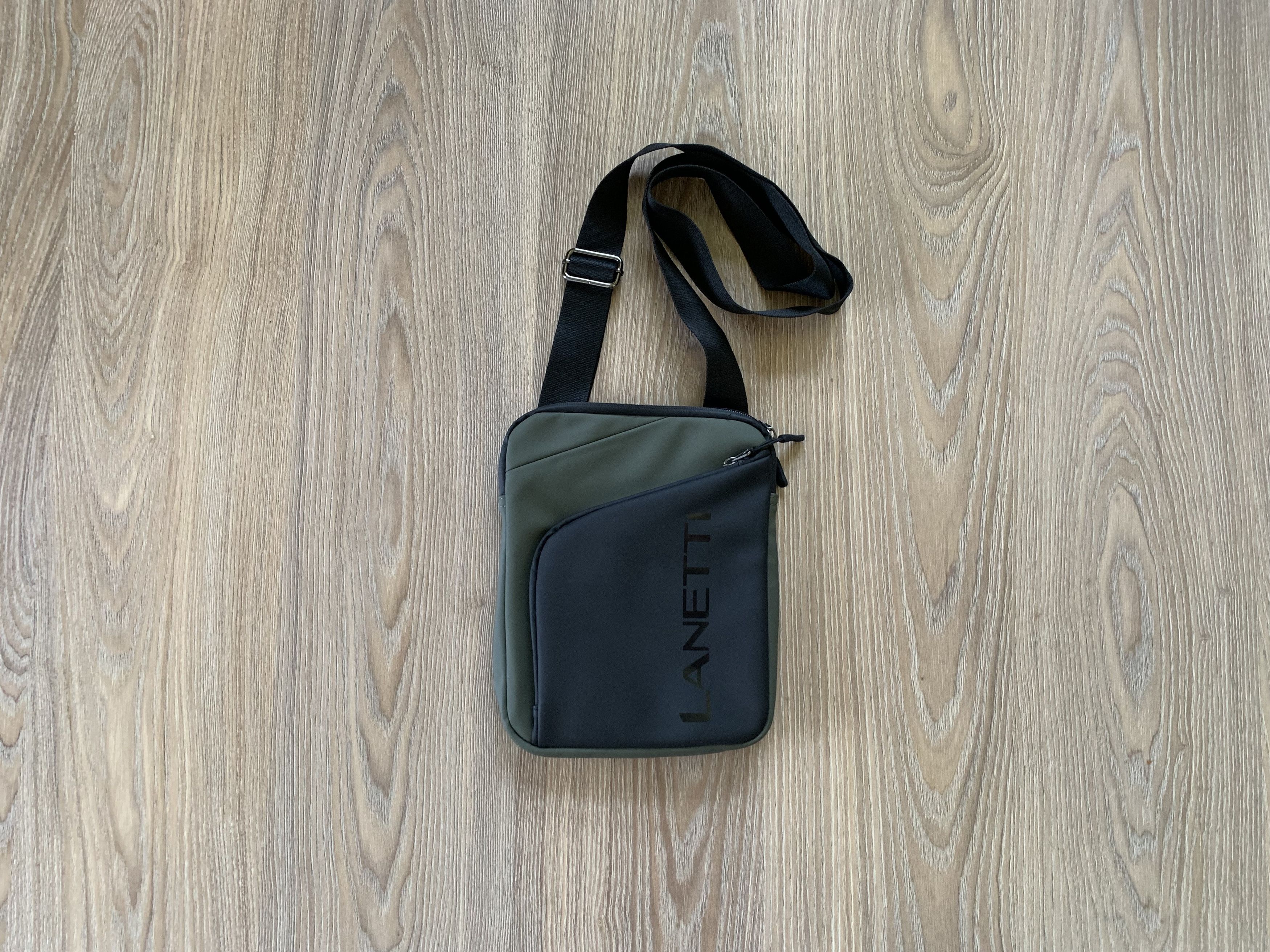 Other Lanetti Thin Khaki Dark Grey Sling Bag Messenger Size ONE SIZE - 9 Thumbnail