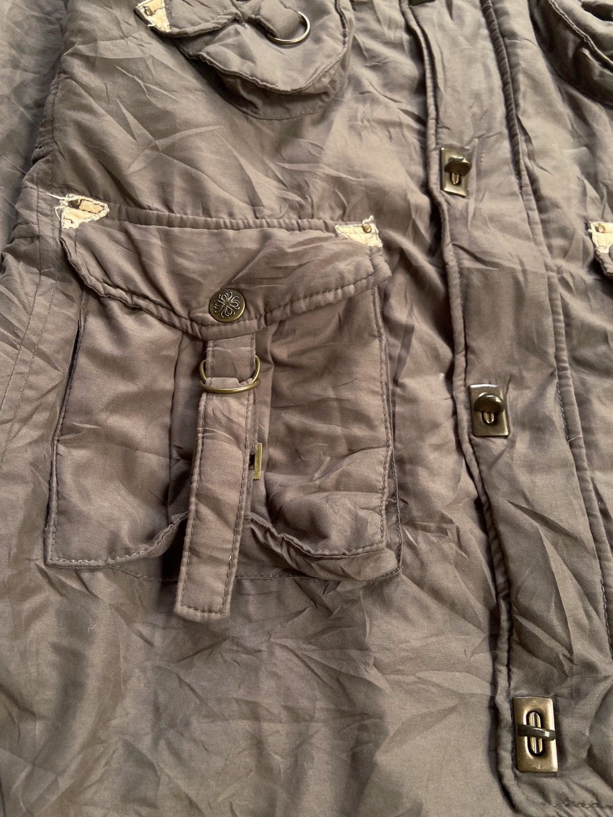Japanese Brand CECIL MCBEE BONDAGE MULTIPOCKETS ZIP JACKET Size US S / EU 44-46 / 1 - 9 Thumbnail