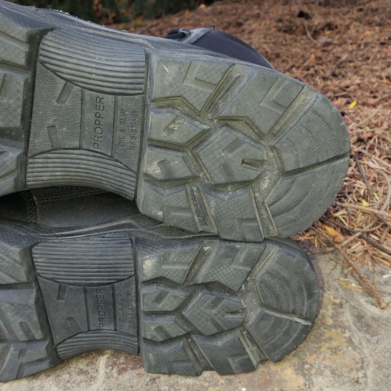 Propper Propper Tactical Boots Mens Size 13 M Black Leather Duraligh Size US 13 / EU 46 - 8 Thumbnail